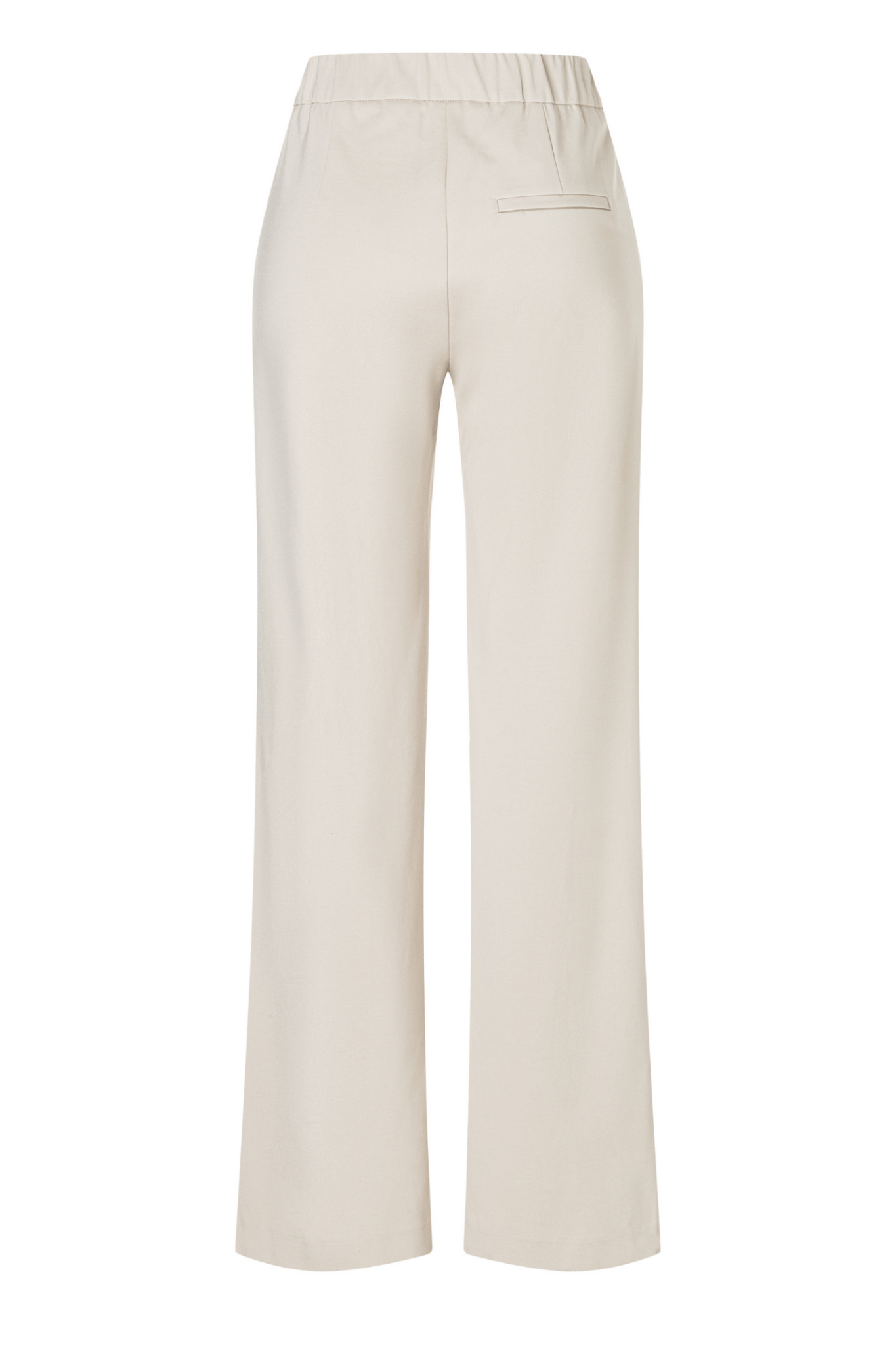 MAC Chiara light jersey straight leg trousers in moon grey – Dotique