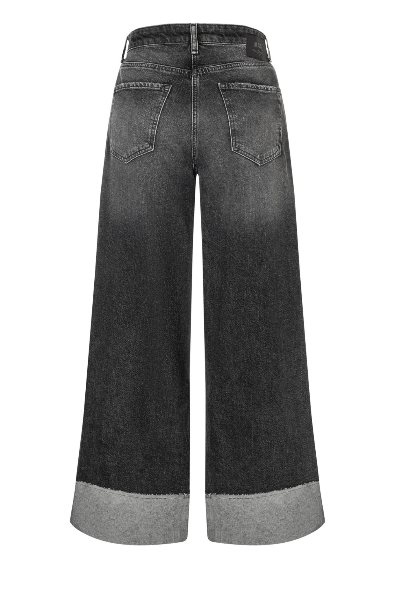 MAC Nevada super wide leg jeans in ashgrey vintage used – Dotique
