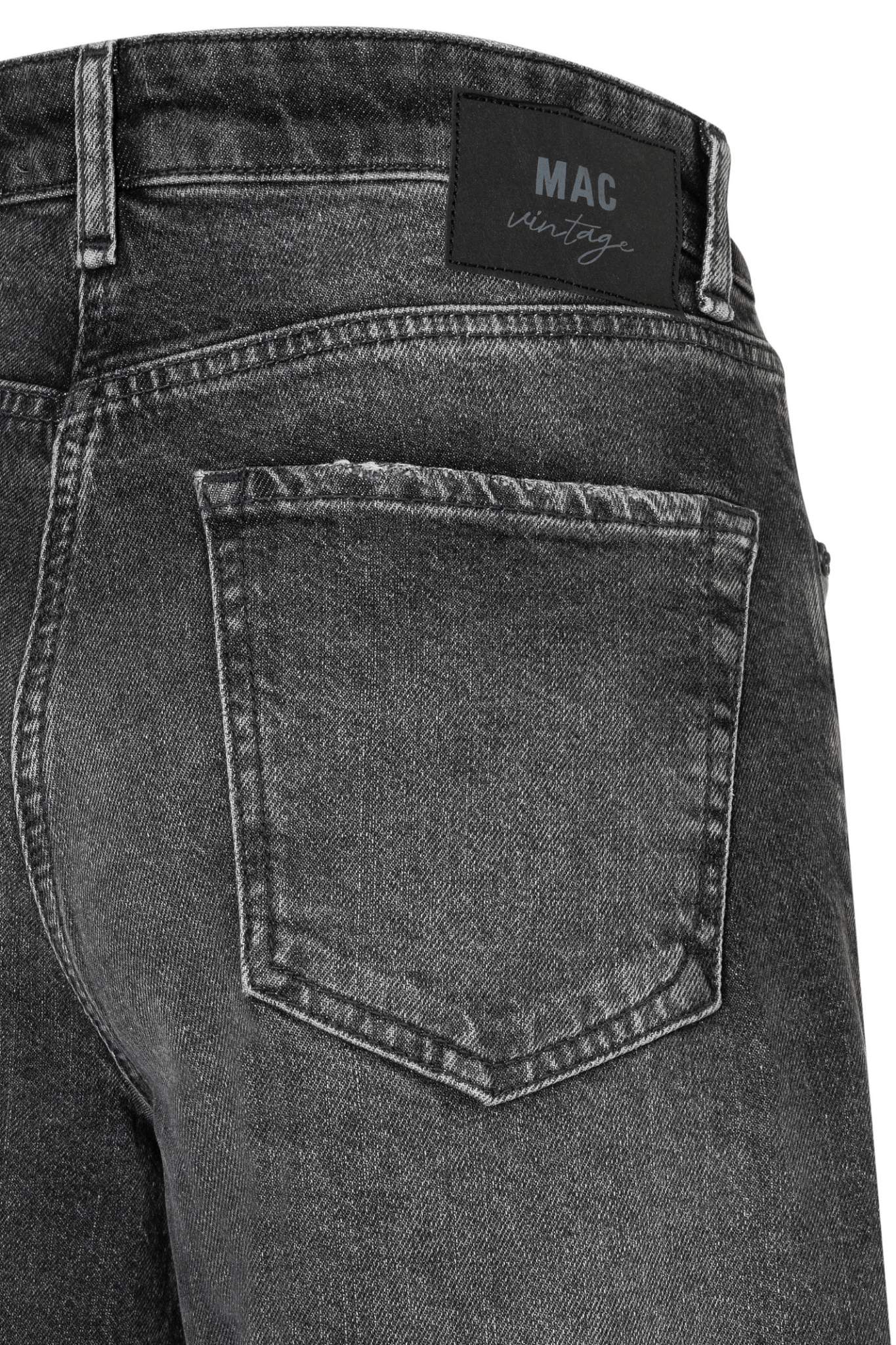 MAC Nevada super wide leg jeans in ashgrey vintage used – Dotique