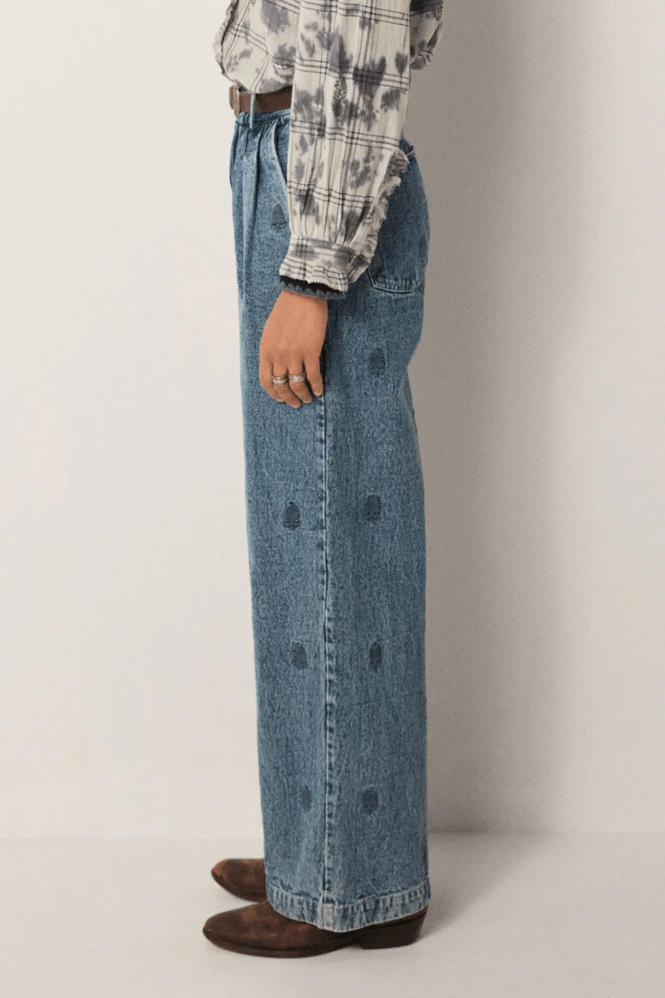 Maison Hotel Amagansett Paco Hamptons Blue Pant - Dotique - Maison Hotel