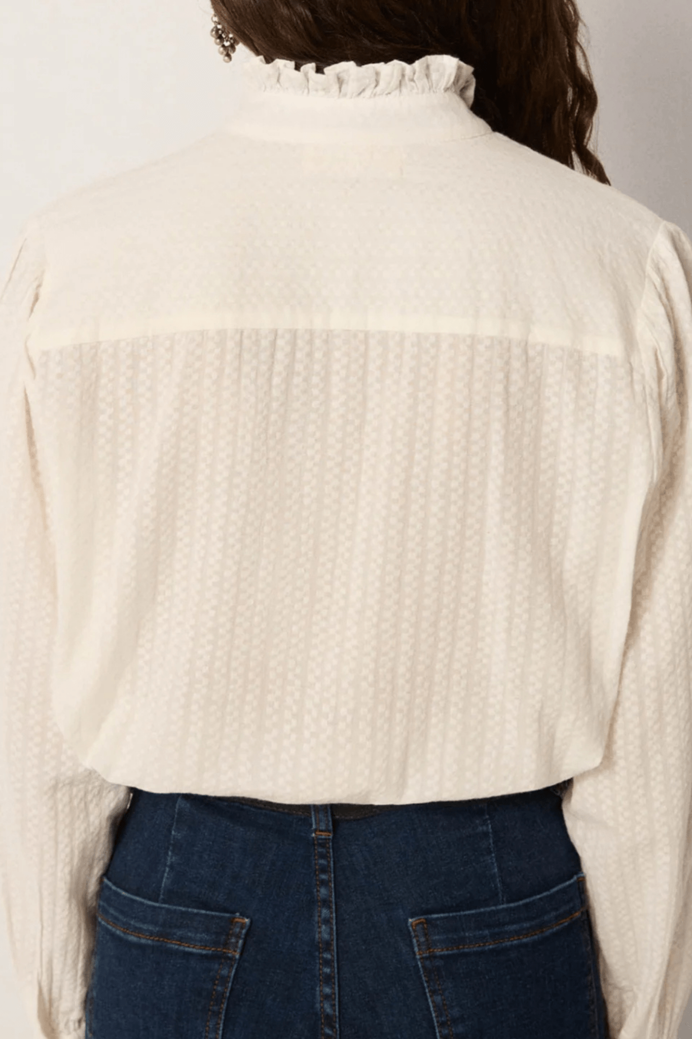 Maison Hotel Careless Whisper Bella Pearl Blouse - Dotique - Maison Hotel