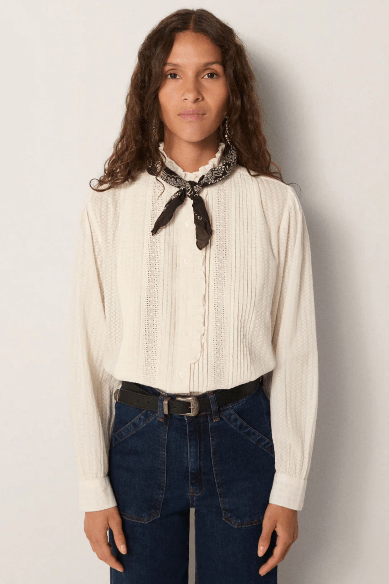 Maison Hotel Careless Whisper Bella Pearl Blouse - Dotique - Maison Hotel