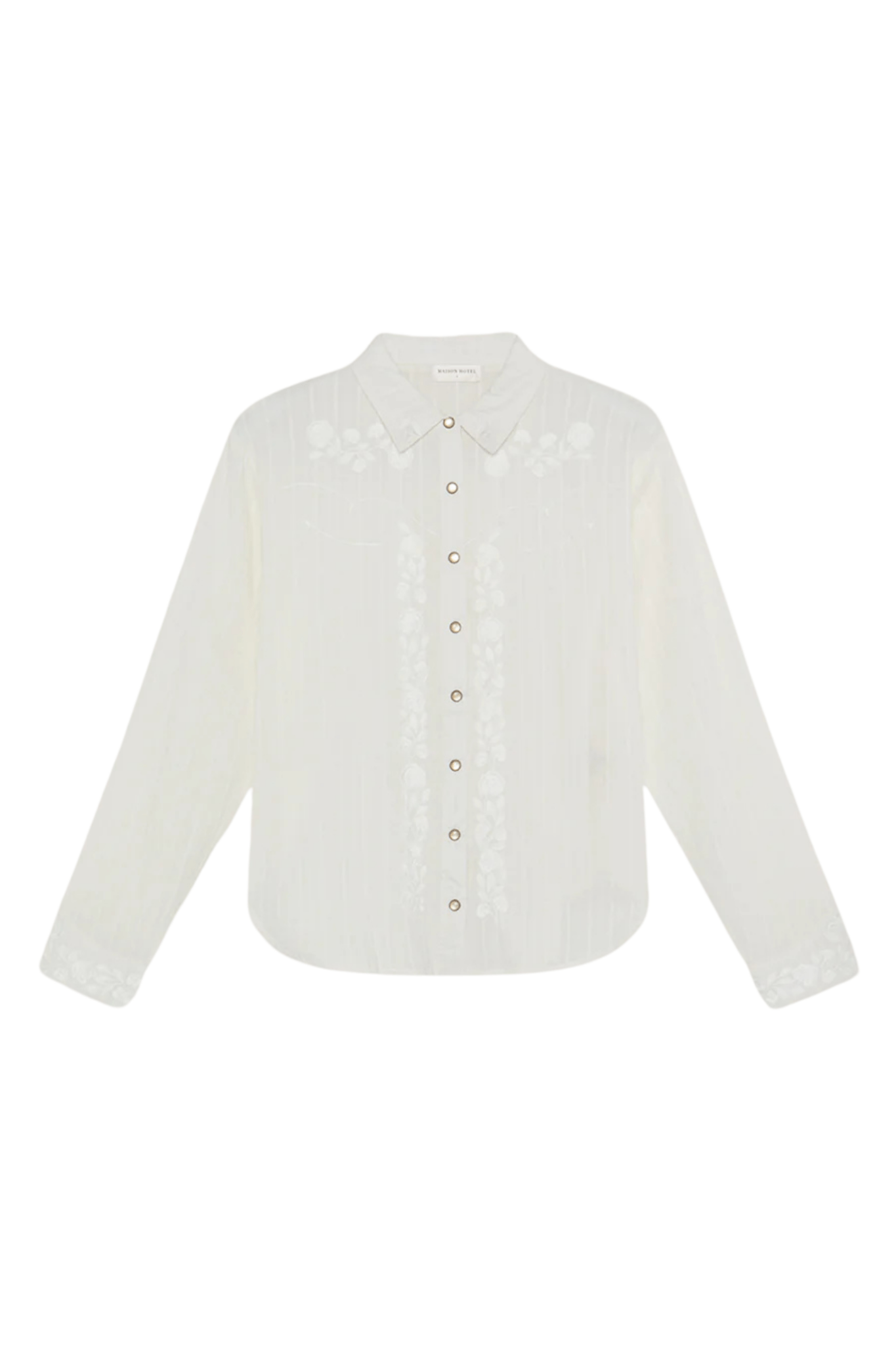 Maison Hotel Django Kerry Luna Blanca Blouse - Dotique - Maison Hotel