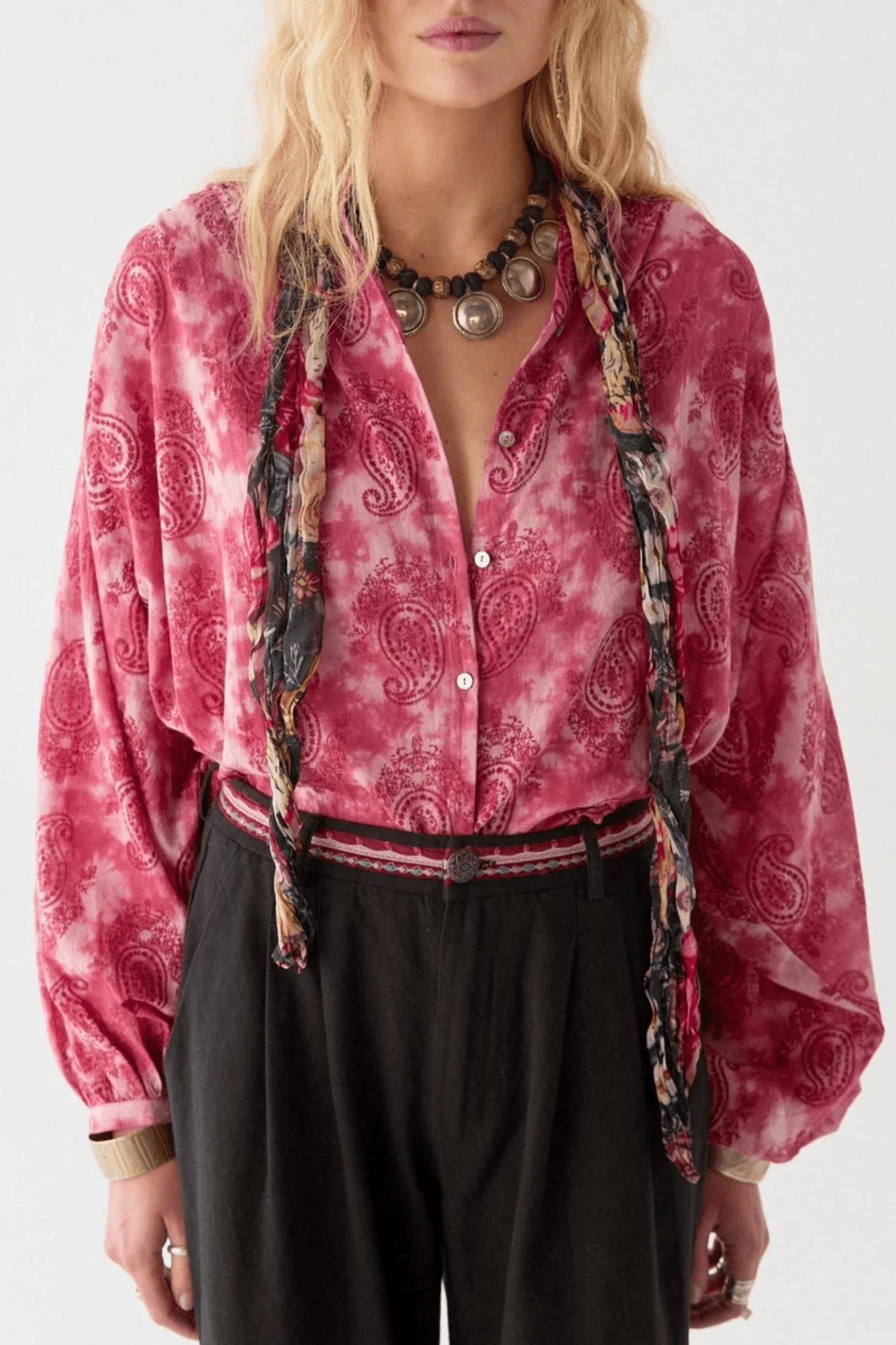 Maison Hotel Naty Blouse - Paisley Dream - Dotique - Maison Hotel