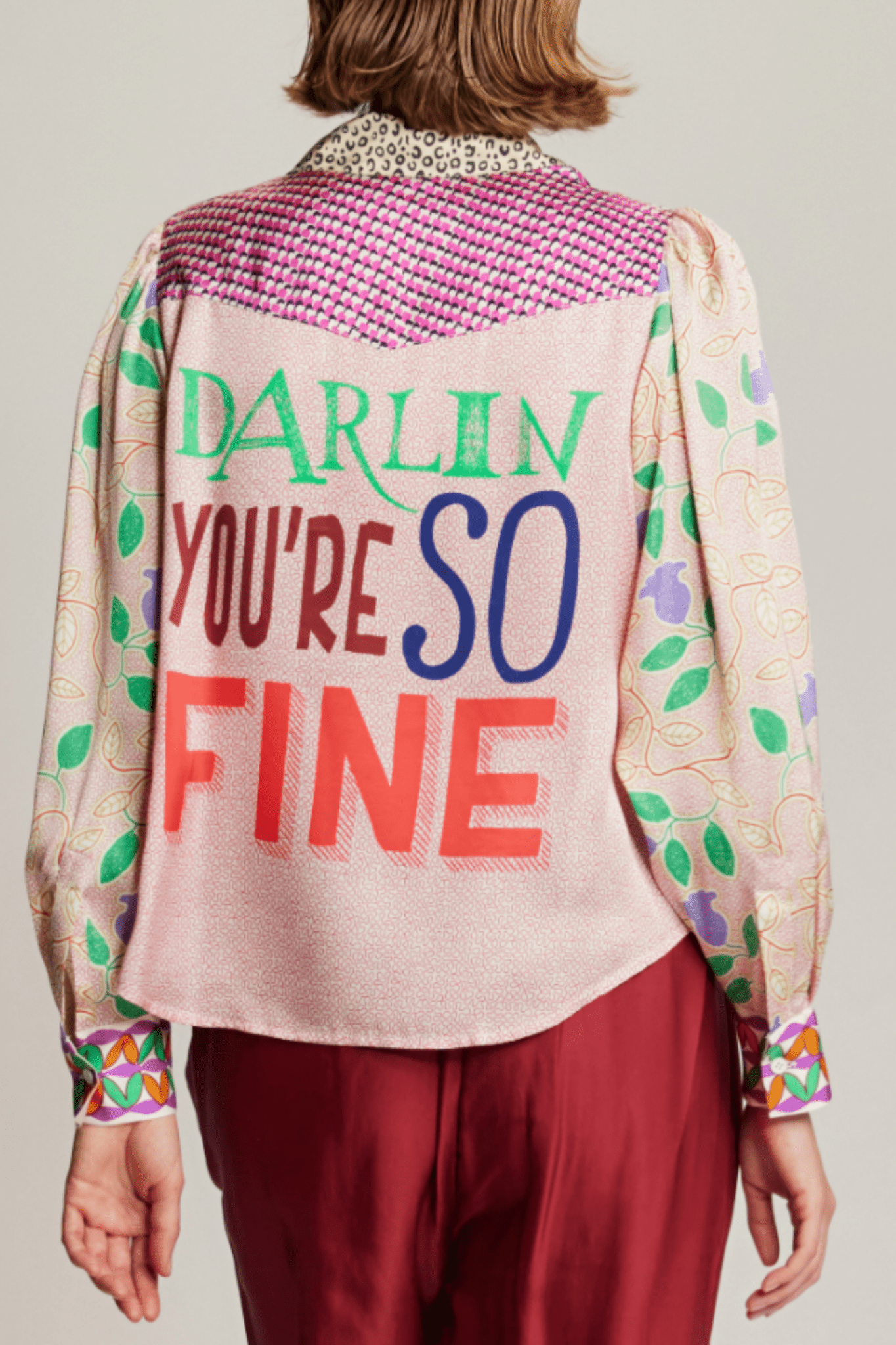 Me369 Grace Cropped Shirt – Shipibo - Dotique - Me369