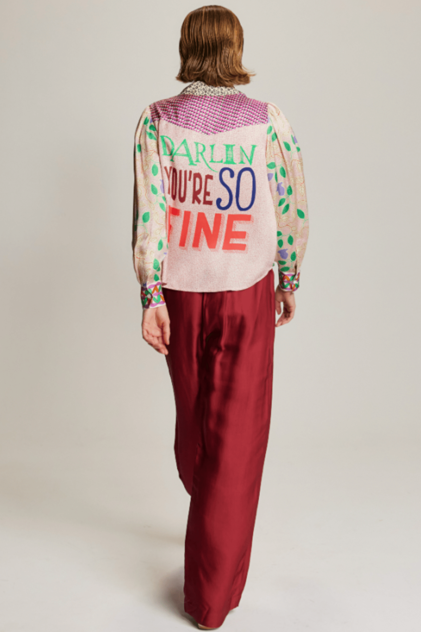 Me369 Grace Cropped Shirt – Shipibo - Dotique - Me369