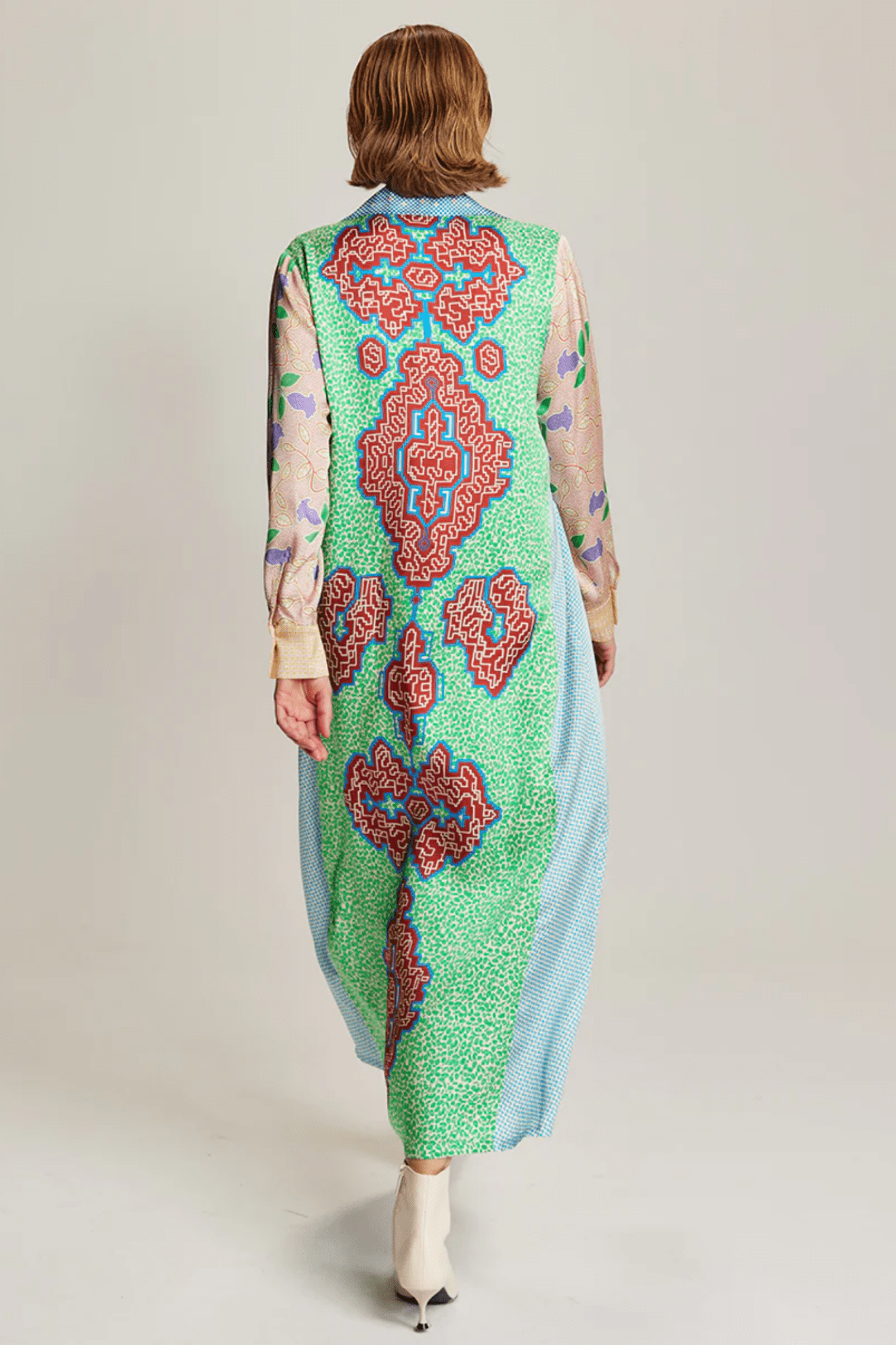 Me369 Kennedy Placket Maxi Dress – Shipibo - Dotique - Me369