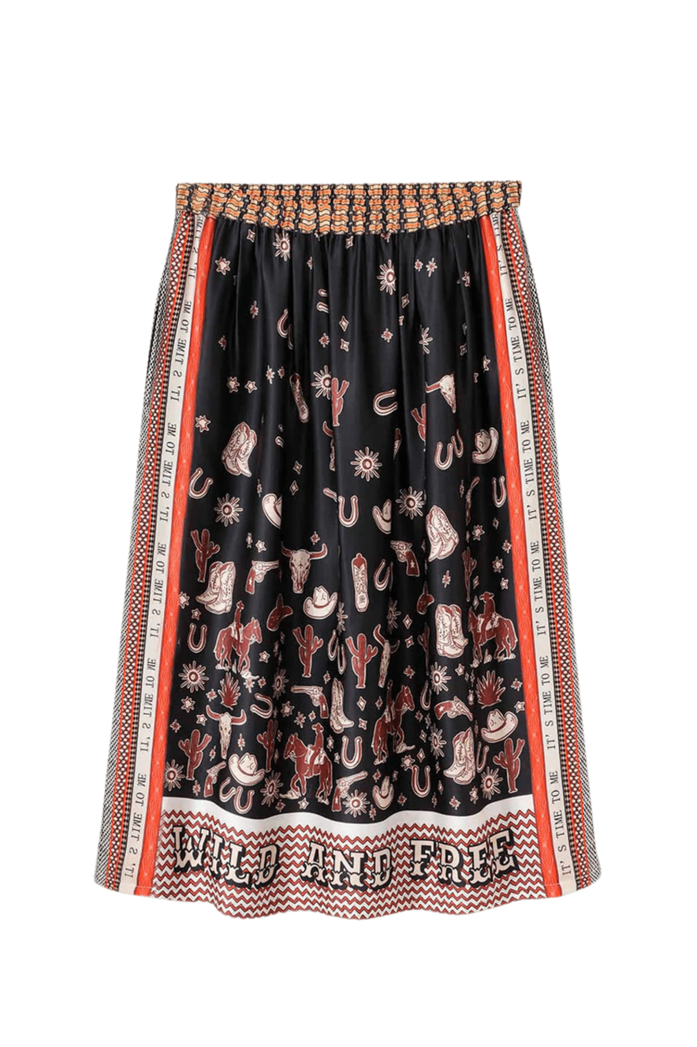 Me369 Vanessa Midi Skirt - Rodeo - Dotique - Me369