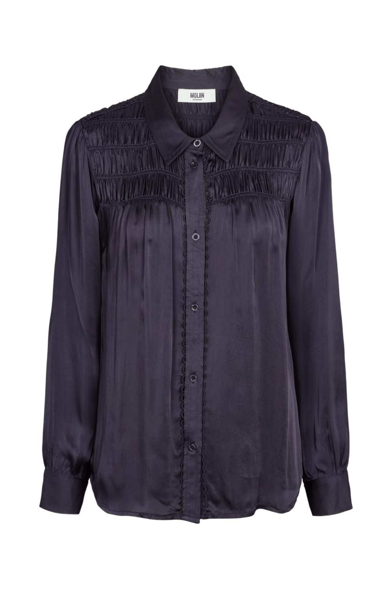 Moliin 2523210 Camelia Evening Blue Shirt - Dotique - Moliin