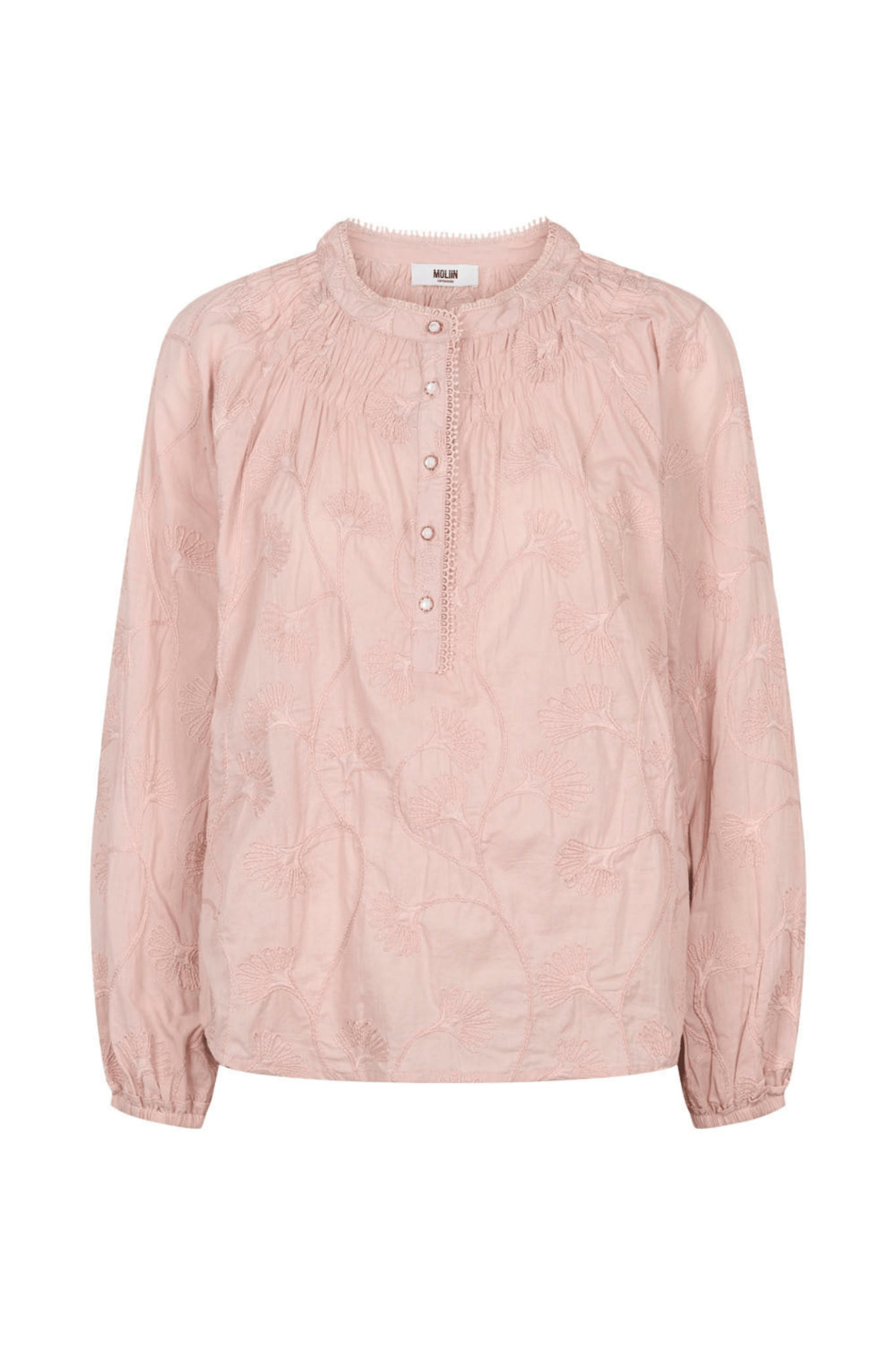 Moliin 2523295 Kelly Sepia Rose Cotton Shirt - Dotique - Moliin