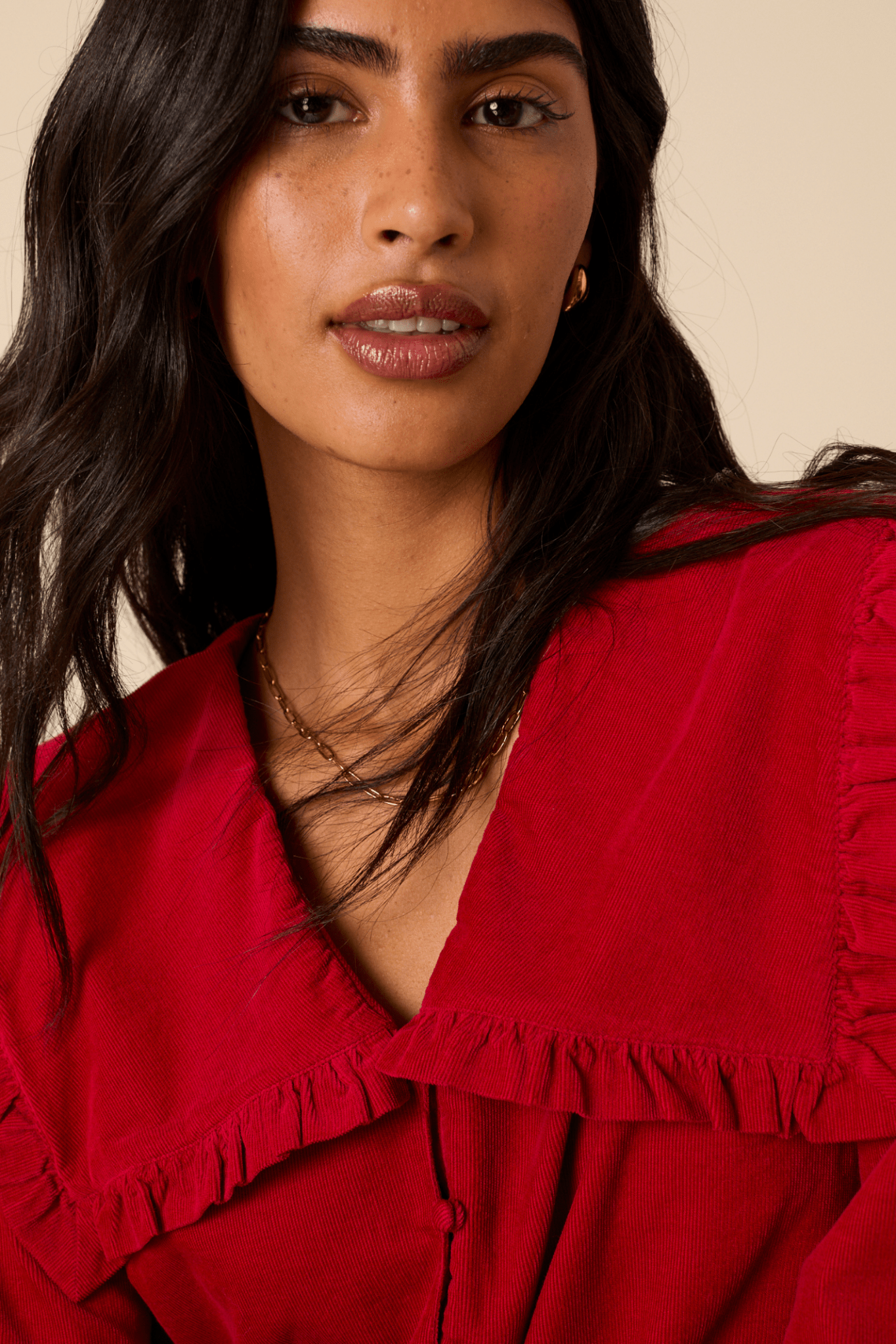 Nobody’s Child T254096 Red Eloise Blouse - Dotique - Nobody’s Child