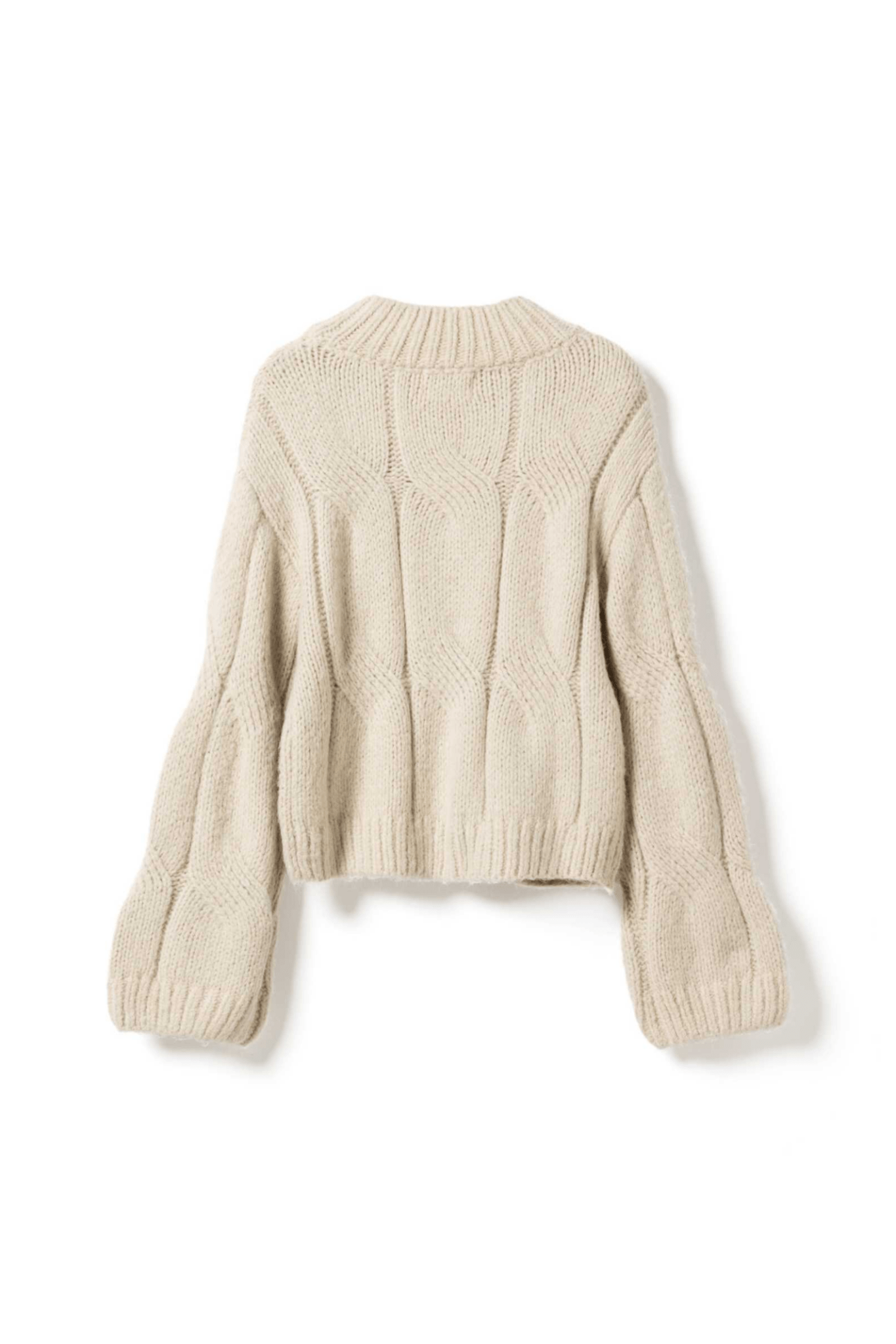 Noella 13780001 Lynx Knit Jumper Ivory - Dotique - Noella