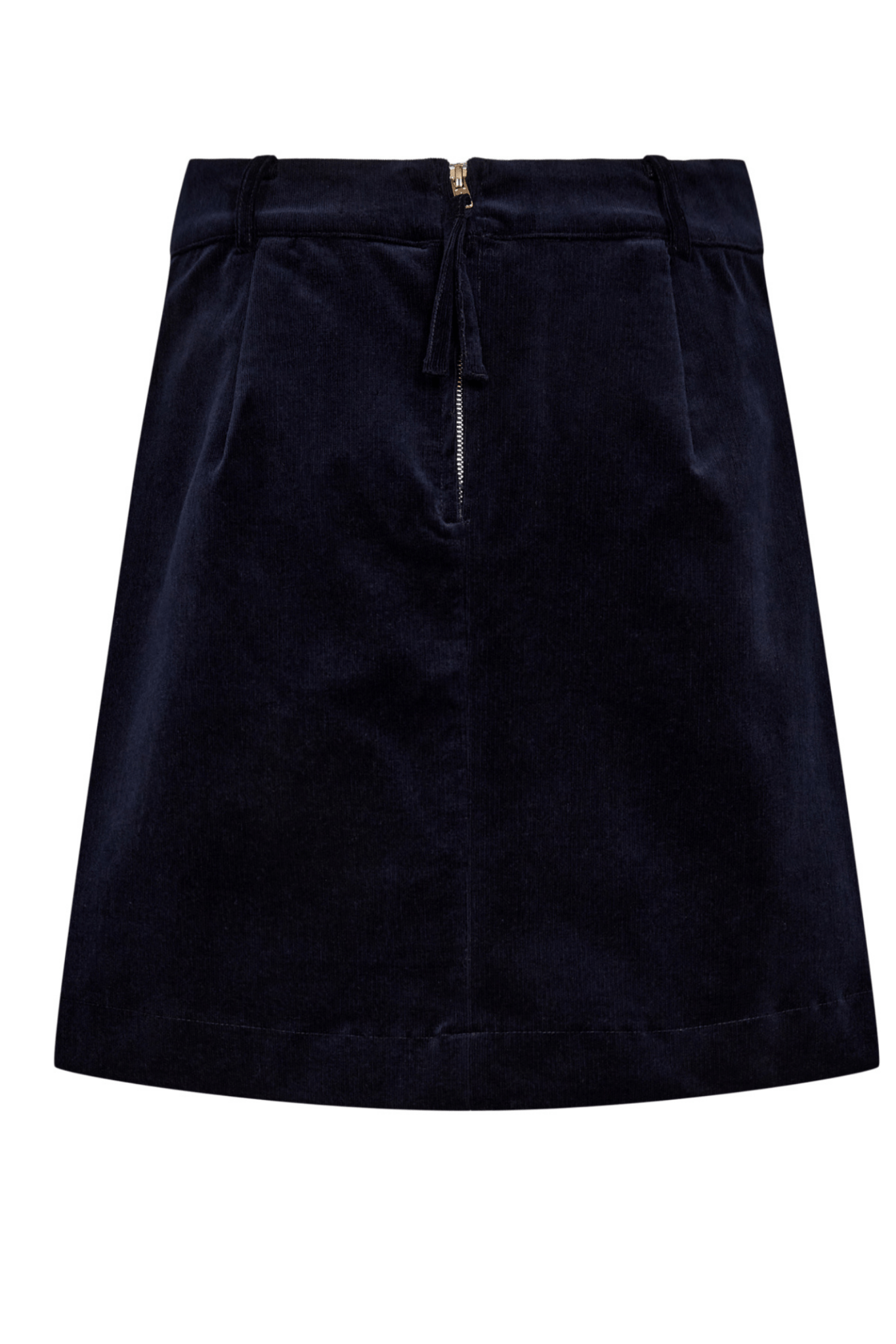 Nümph Nujoanna Skirt Dark Sapphire navy cord mini skirt – Dotique