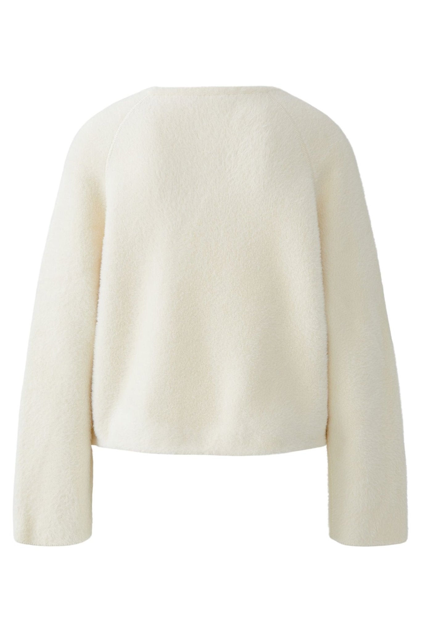 Oui 88291 Whitecap Grey 1088 Drawstring Waist Jumper - Dotique - Oui