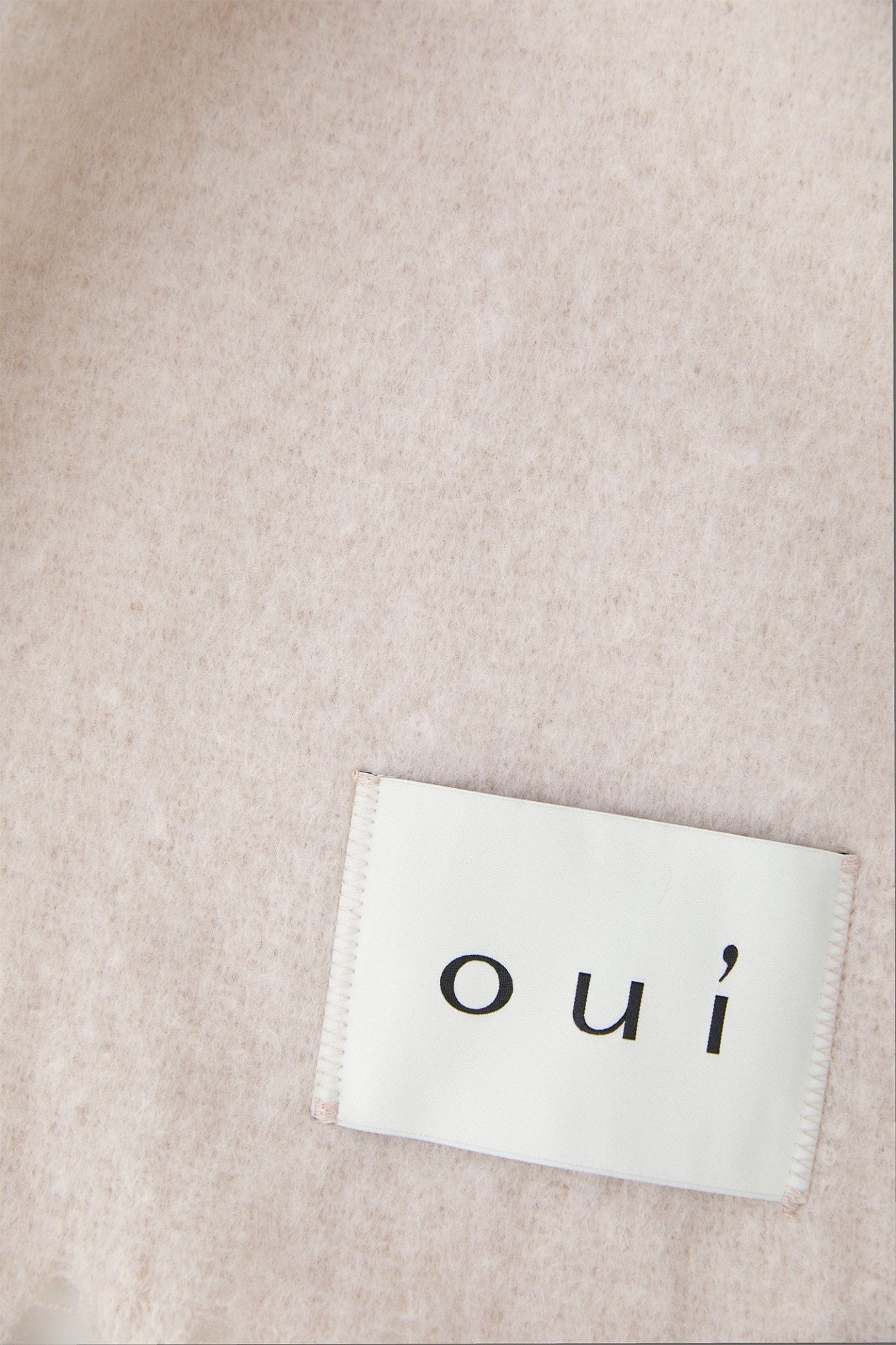 Oui 89261 Sepia Rose 3034 Tassel Scarf - Dotique - Oui