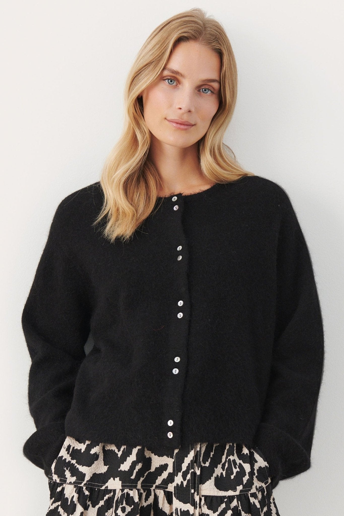 Part Two 30308101 NinellPW Cardigan Black – Dotique