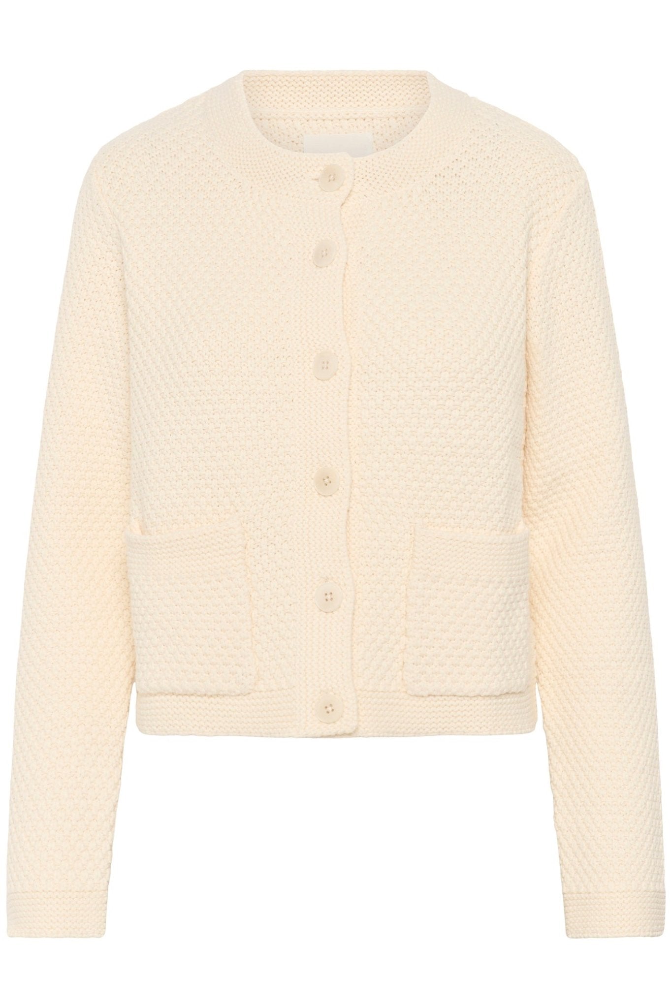 Part Two 30308520 ElmiePW Cardigan Whitecap Gray - Dotique