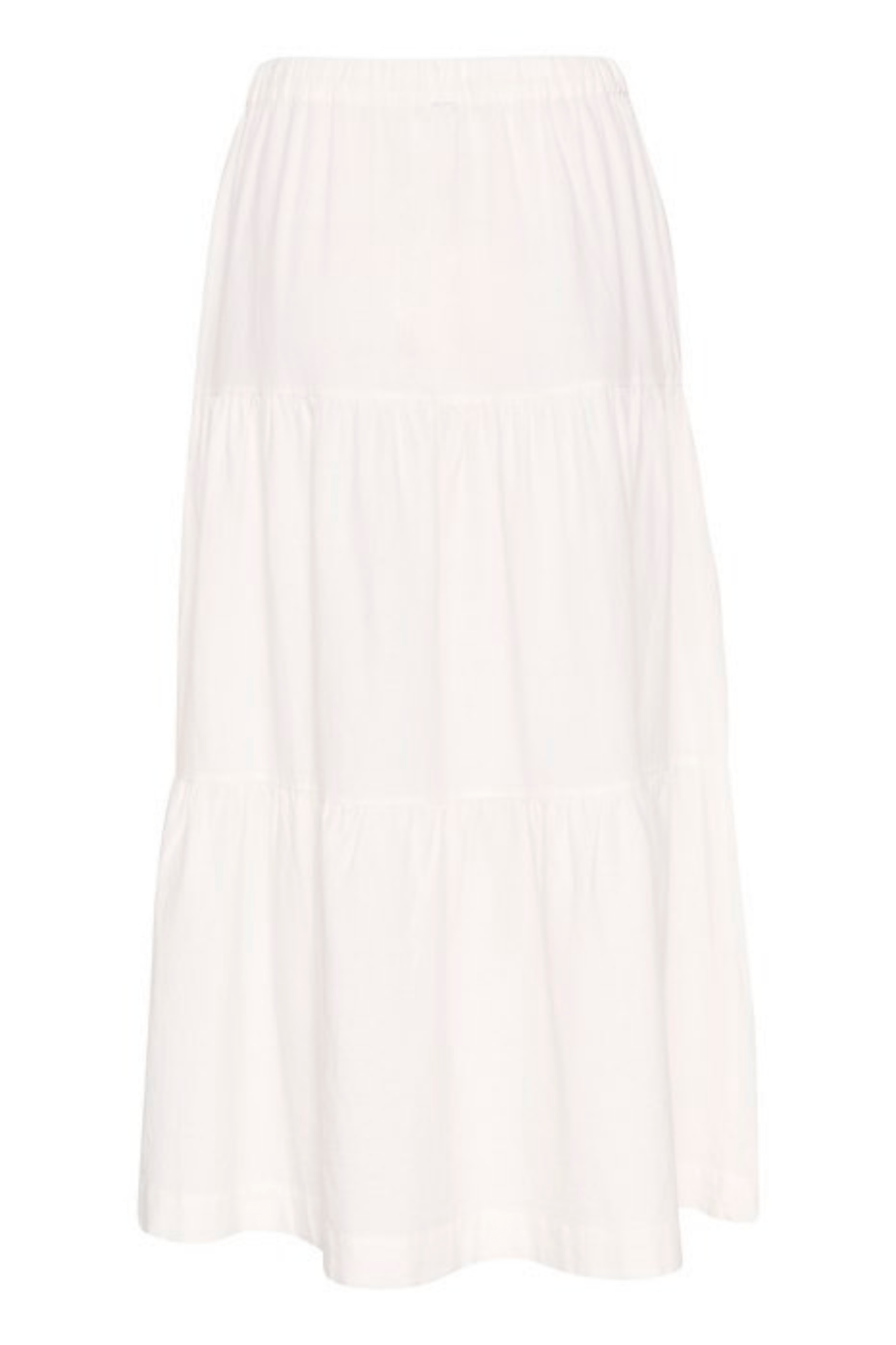 Part Two 30309224 BrinaPW White Linen/Cotton Skirt at Dotique