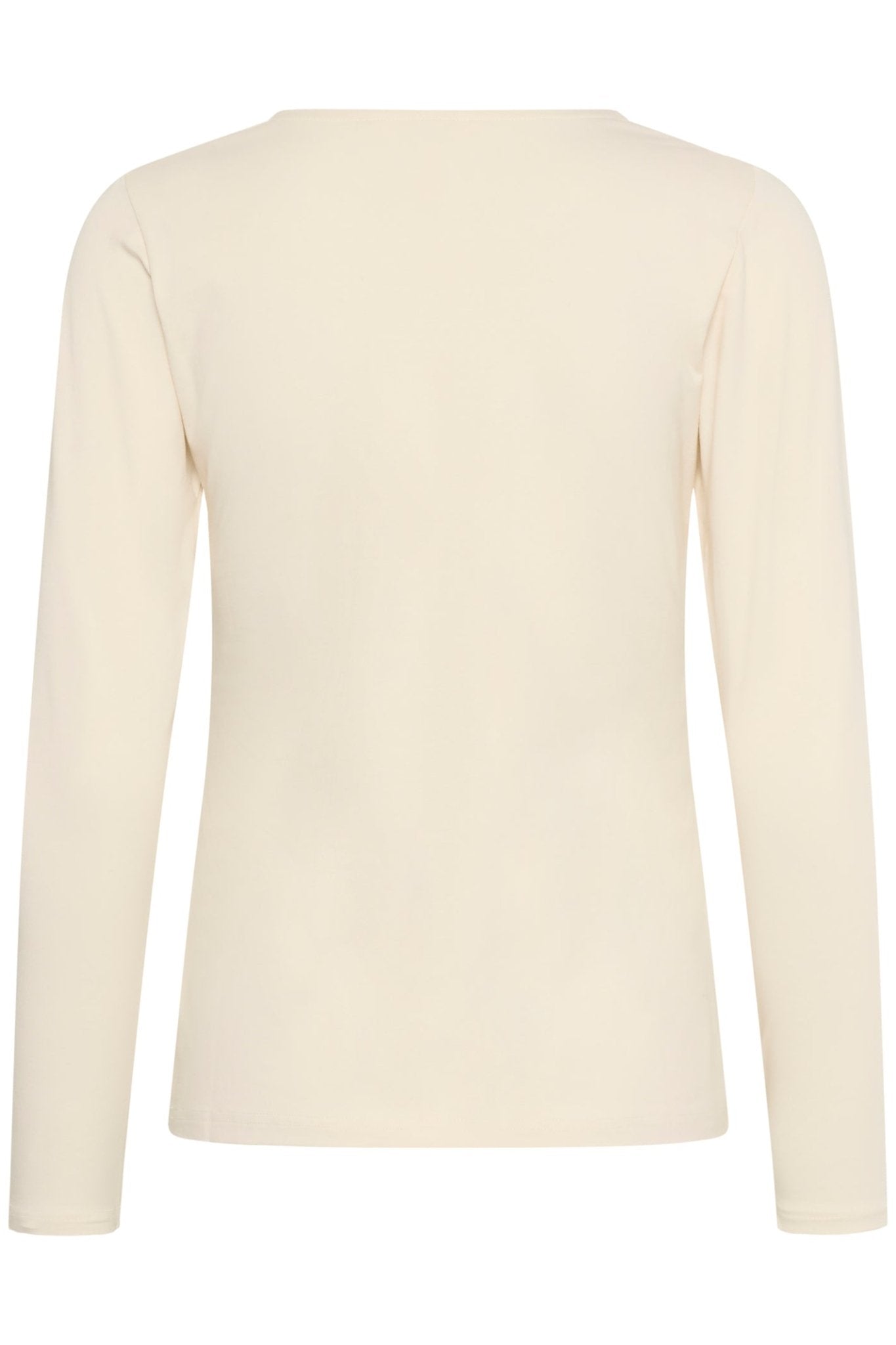 Part Two NemajasPW long sleeve t-shirt in whitecap gray with round neck, available at Dotique