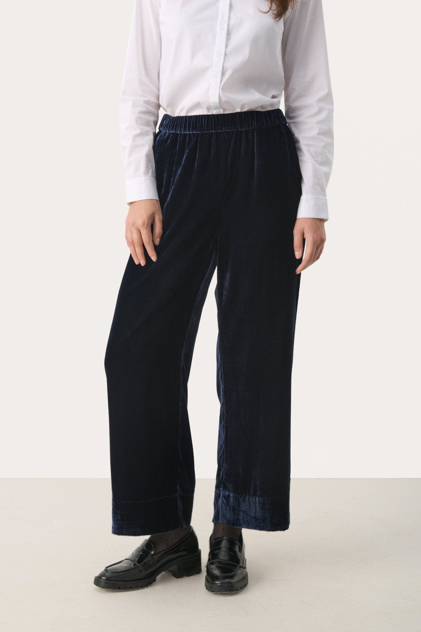 Dotique-Part-Two-Lorine-Navy-Blue-Trousers-303088666
