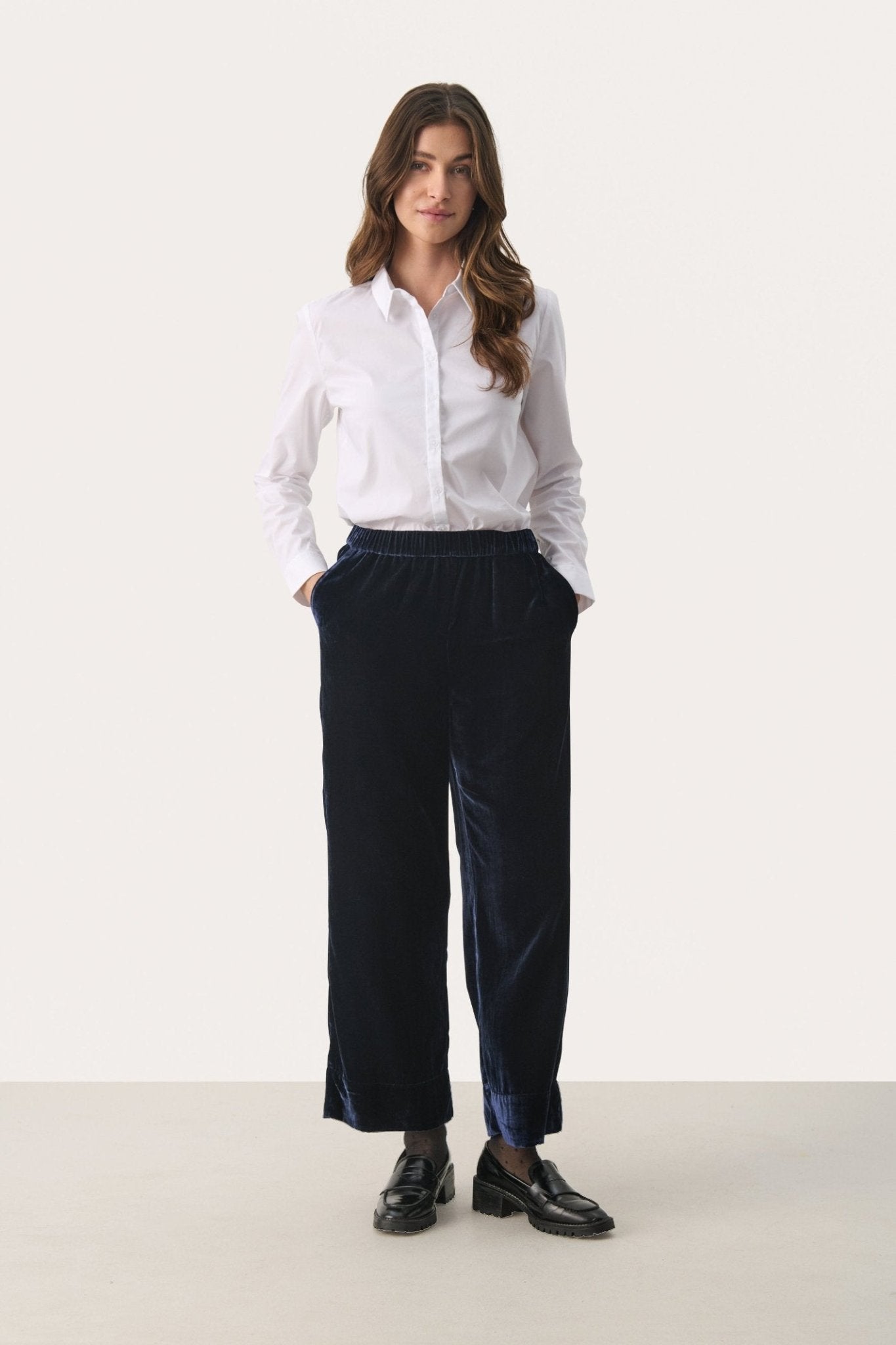 Dotique-Part-Two-Lorine-Navy-Blue-Trousers-303088666