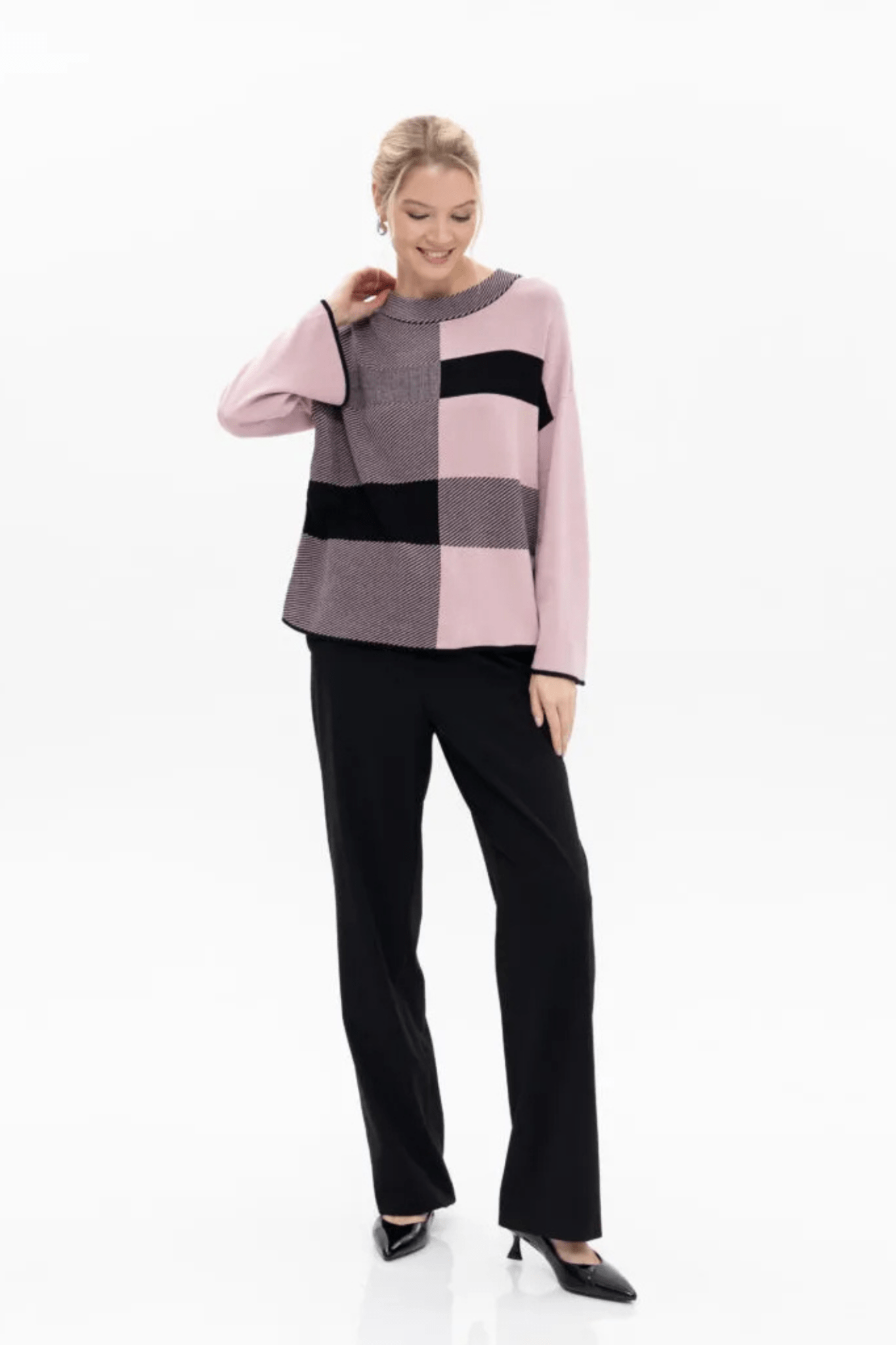 Passioni 18079 Pink Jumper - Dotique - Passioni