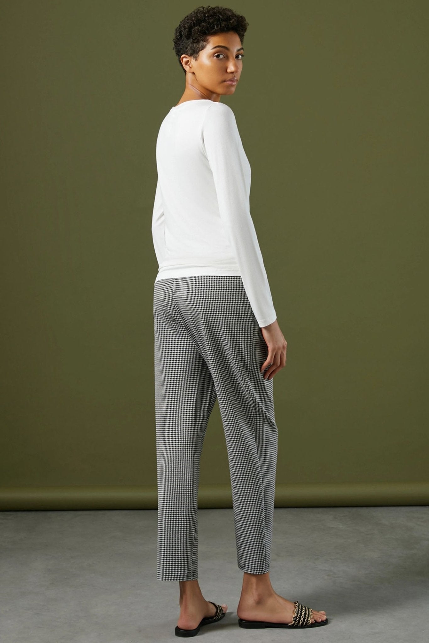 Pennyblack 2411971056200 Nuoto Ivory Boat-Neck T-Shirt - Dotique