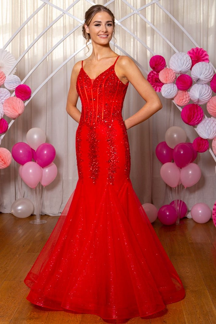 Prom Frocks PF9767 Red Prom Dress Dotique Prom Frocks PF9767 Red Prom Dress Dotique