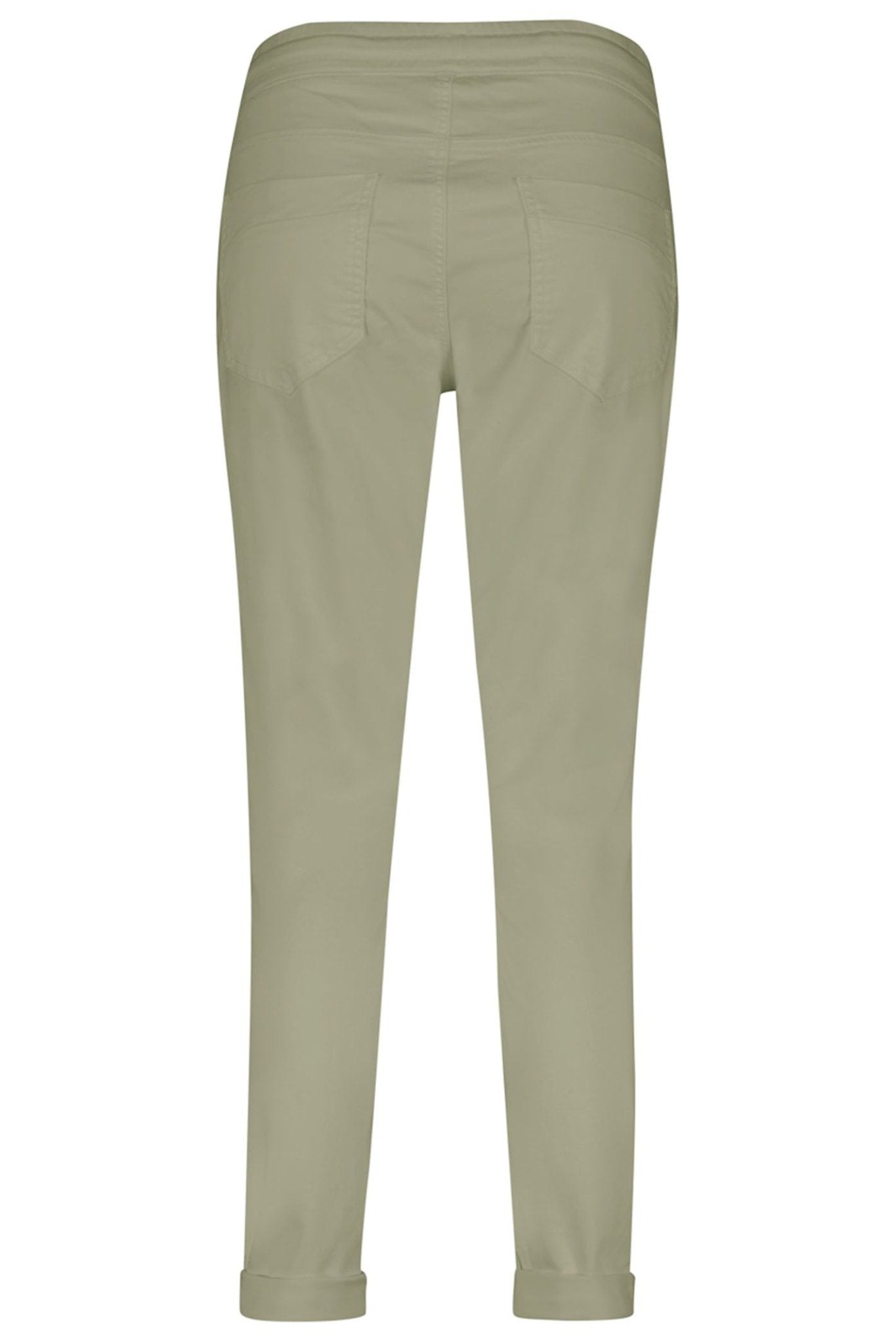 Red Button SRB3936 Tessy Light Khaki Green Crop Jogger Trousers - Dotique