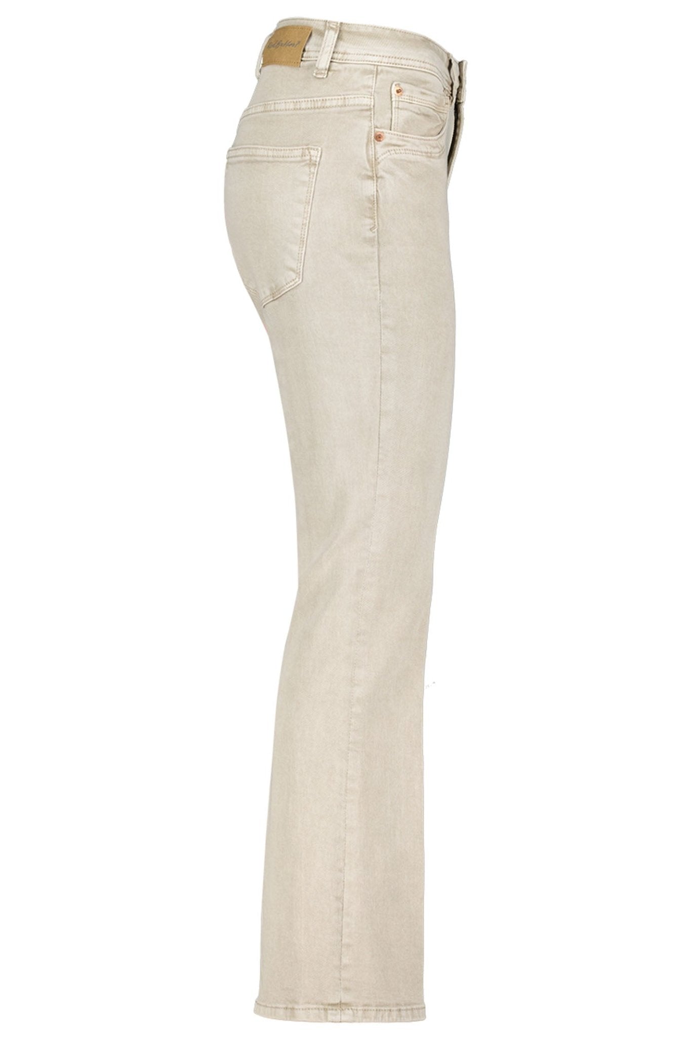Red Button SRB4182 Babette CRP Pebble Beige Flare Jeans - Dotique