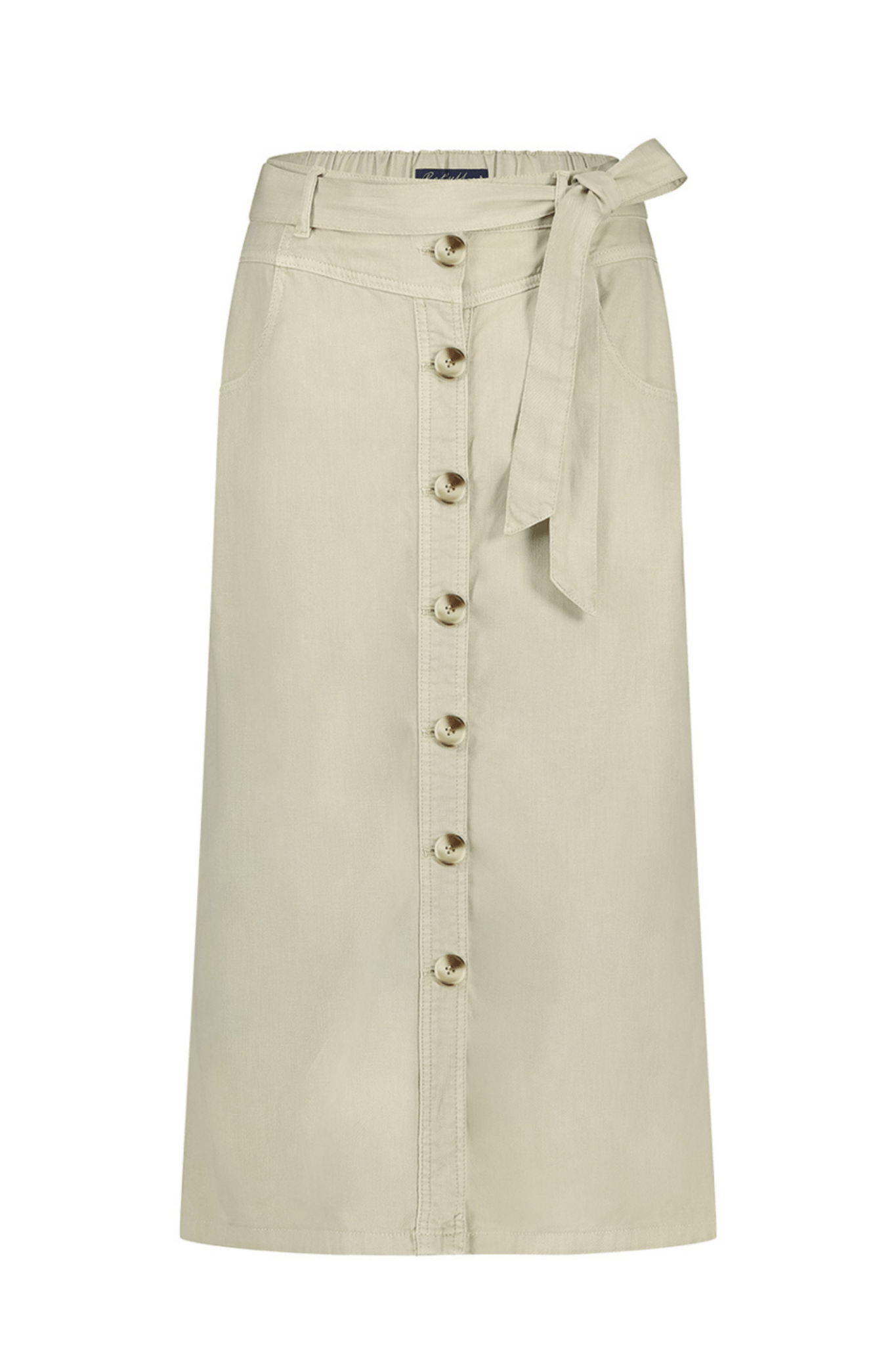 Red Button SRB4576 Pebble Birdie Cotton Linen Skirt - Dotique