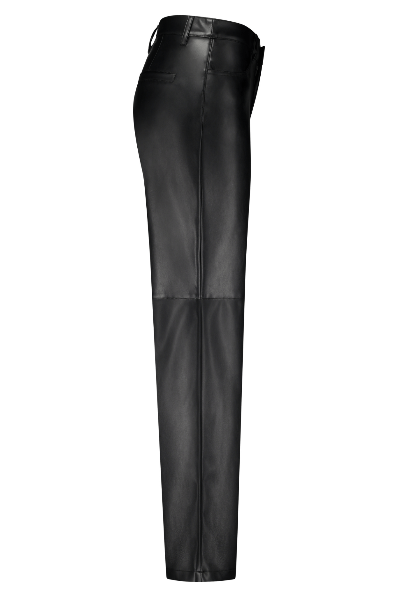 Red Button SRB4627A Colette Faux Leather Trousers (78cm) Black - Dotique - Red Button