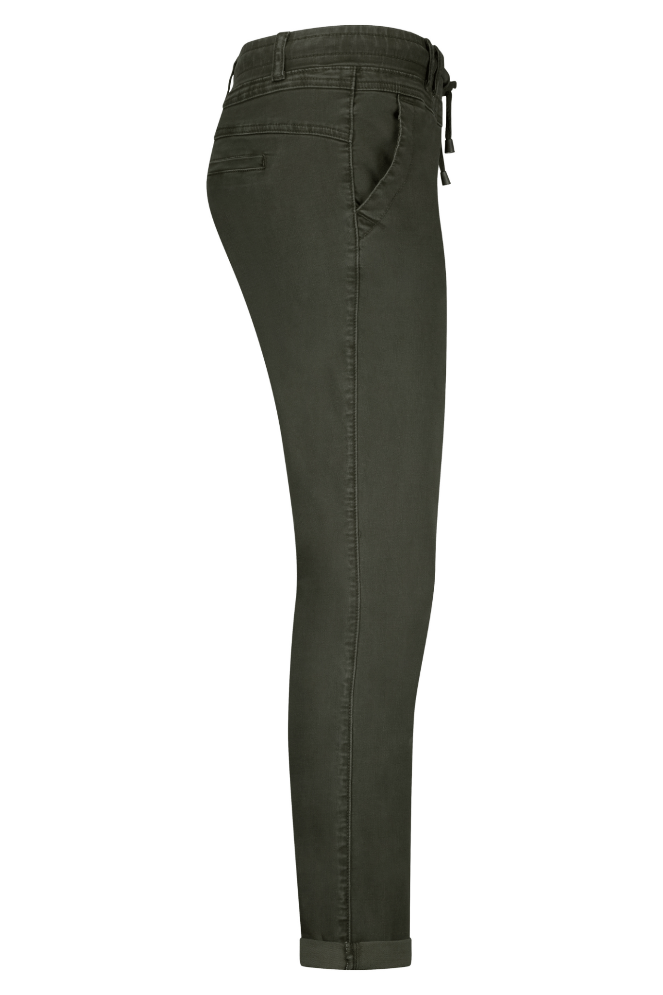 Red Button SRB4631 Tessy Slubtwill Trousers - Dark Green - Dotique - Red Button