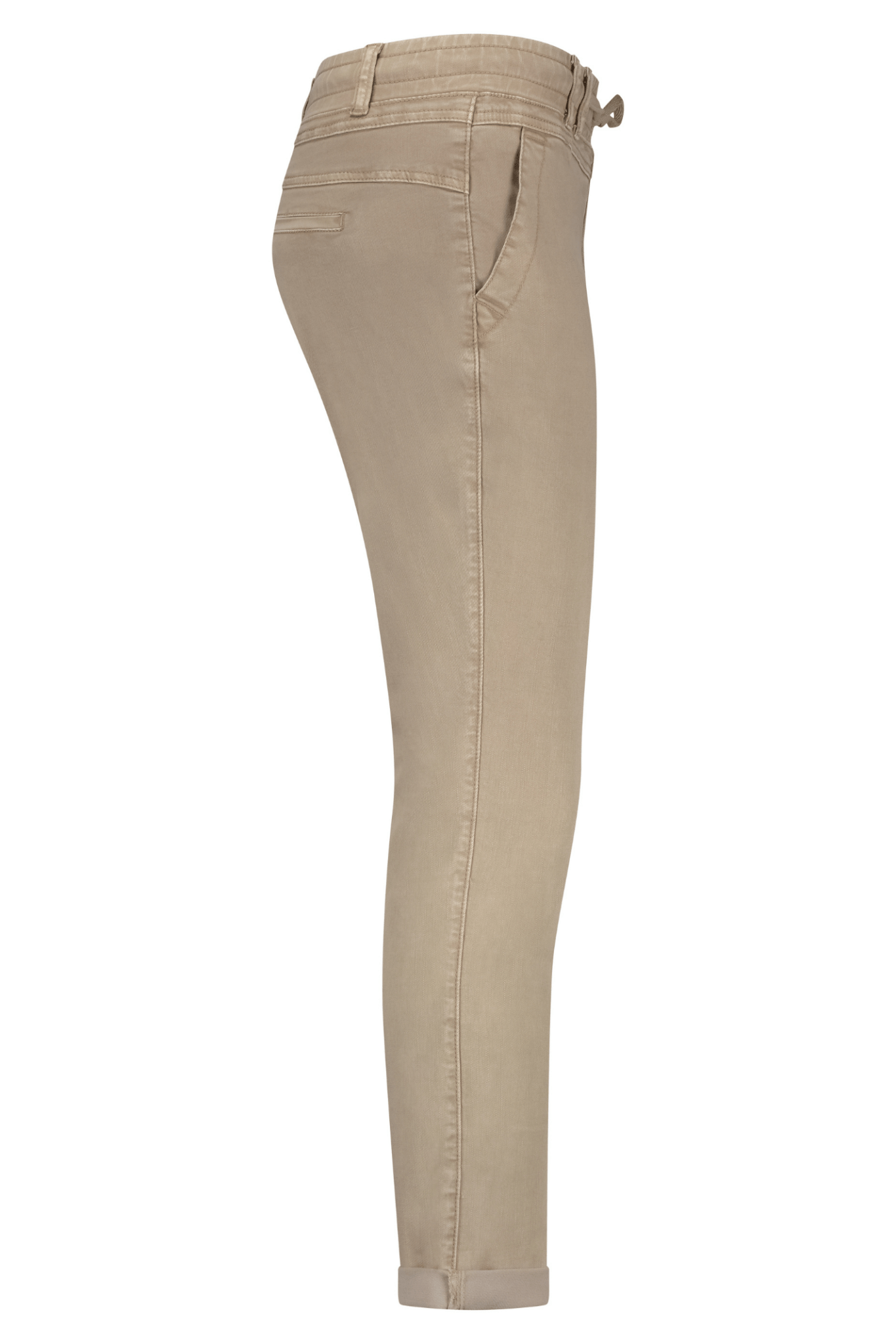 Red Button SRB4631 Tessy Slubtwill Trousers - Latte - Dotique - Red Button
