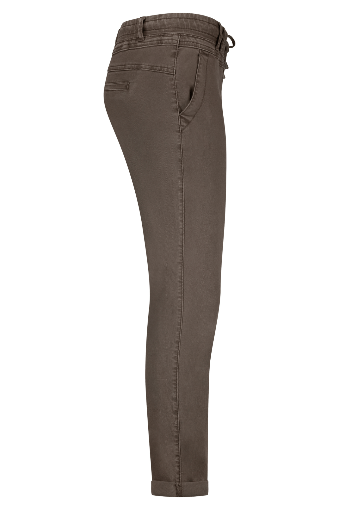 Red Button SRB4631 Tessy Slubtwill Trousers - Mud - Dotique - Red Button