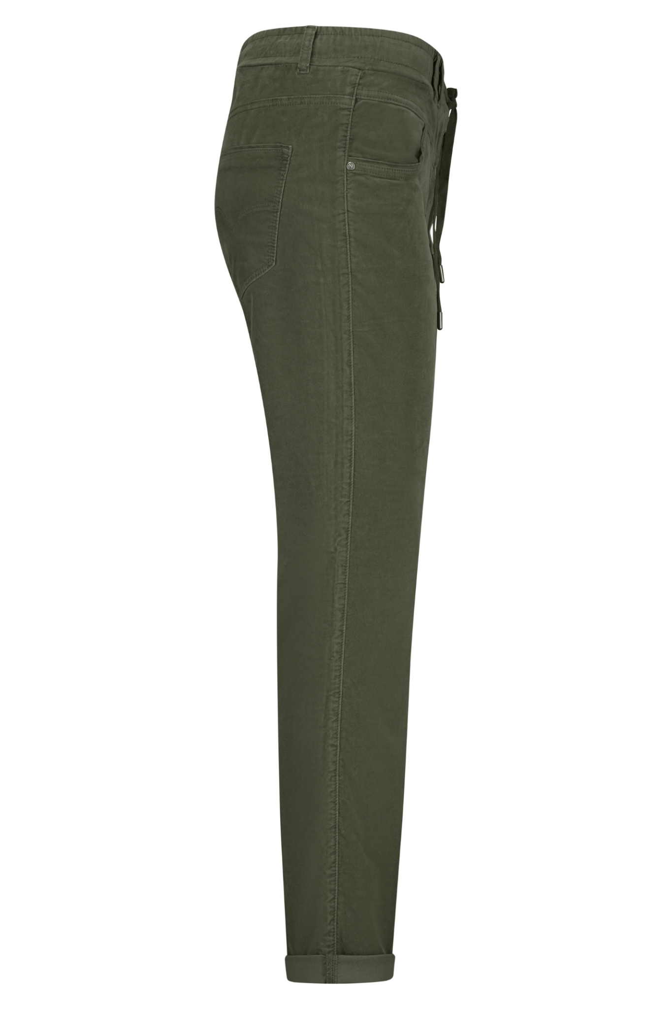 Red Button SRB4655 Tessy Velvet Trousers - Khaki - Dotique - Red Button