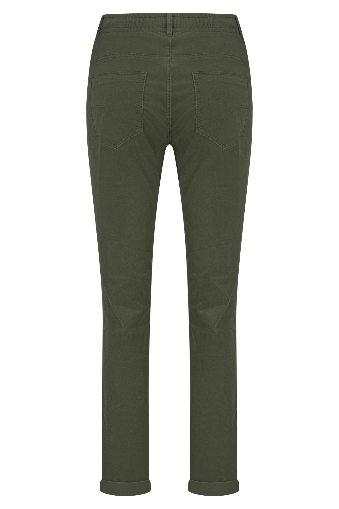 Red Button SRB4655 Tessy Velvet Trousers - Khaki - Dotique - Red Button