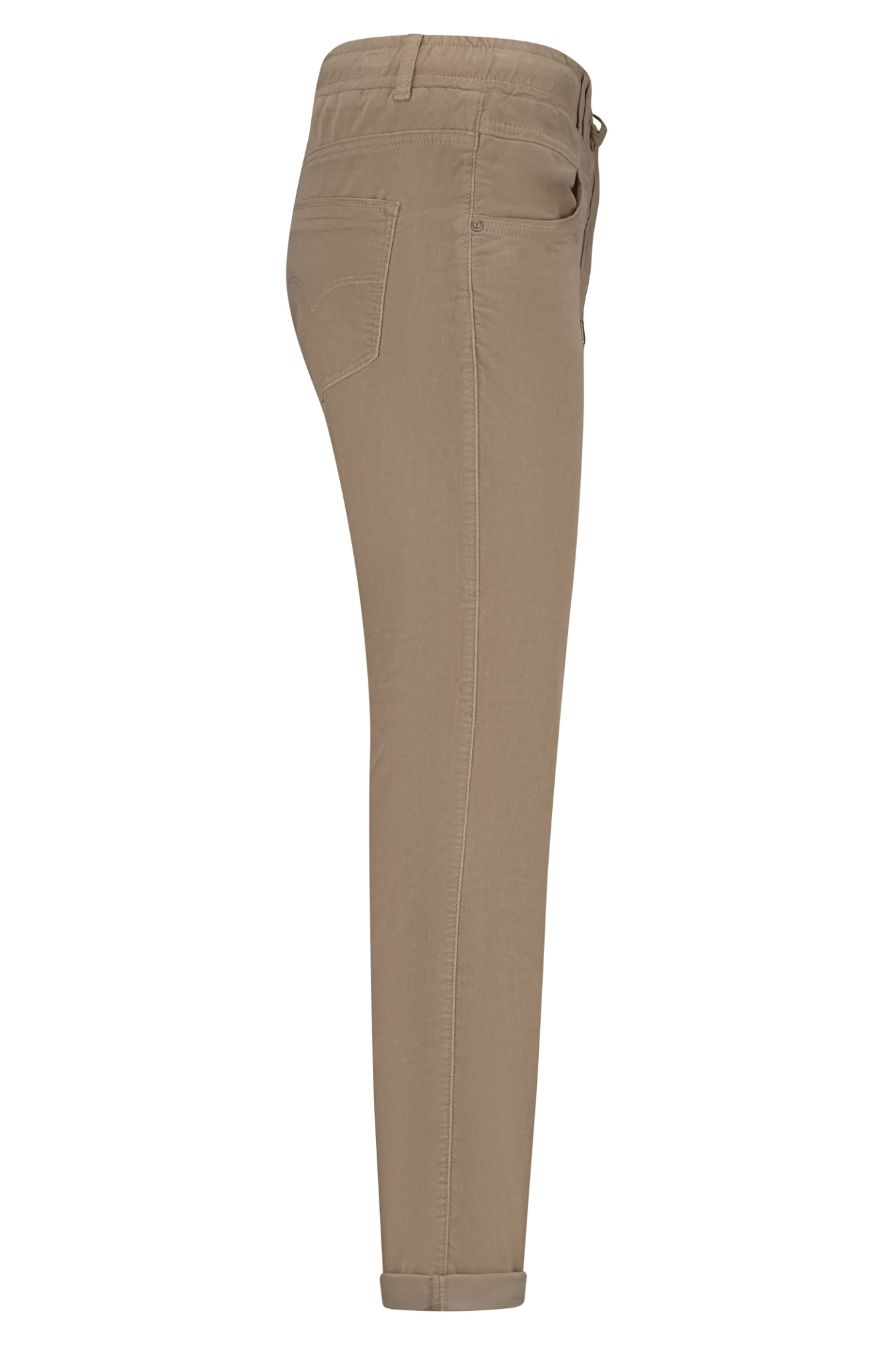 Red Button SRB4655 Tessy Velvet Trousers - Latte - Dotique - Red Button