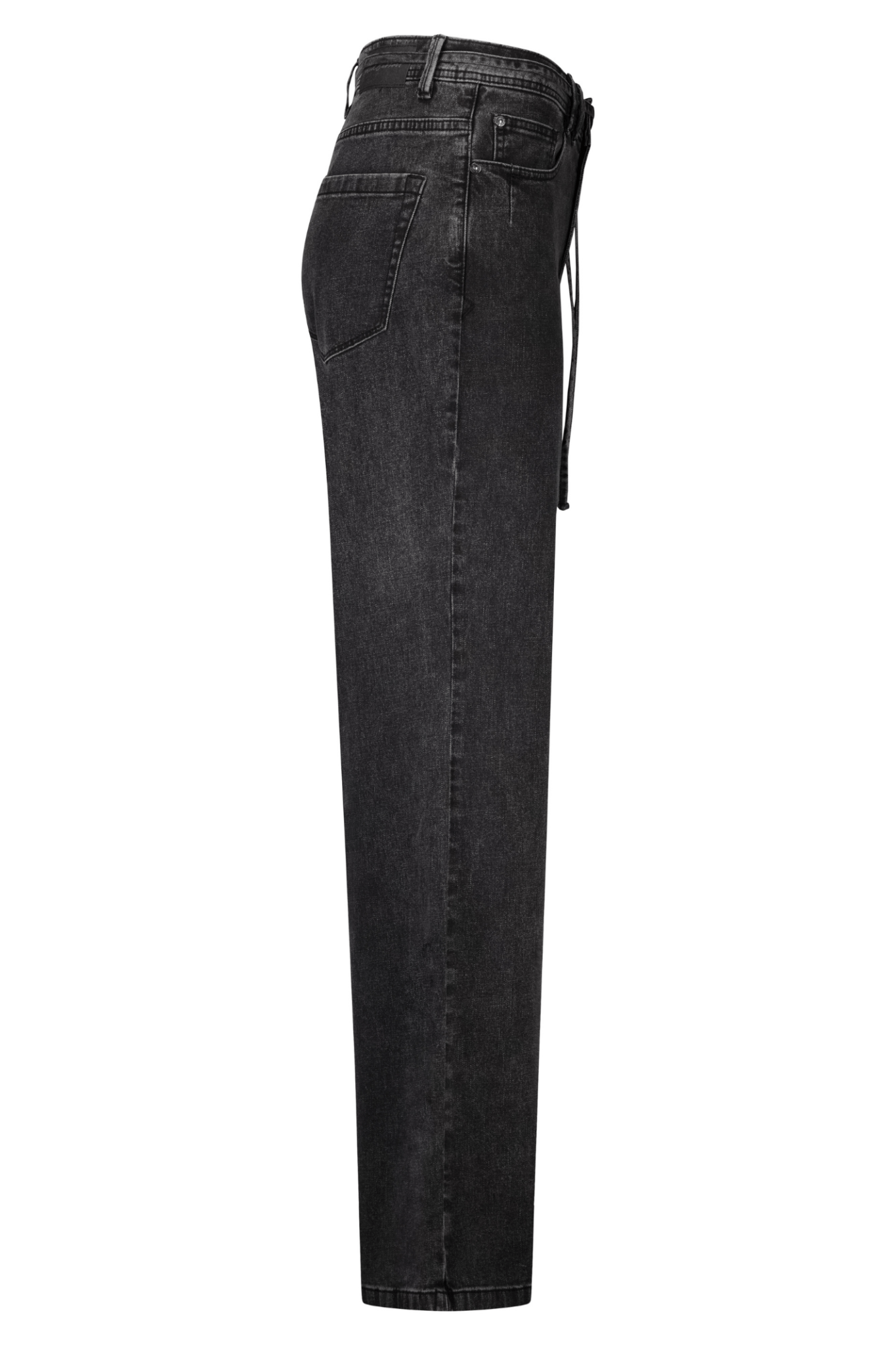 Red Button SRB4691 Claudette Black Denim & Belt - Dotique - Red Button