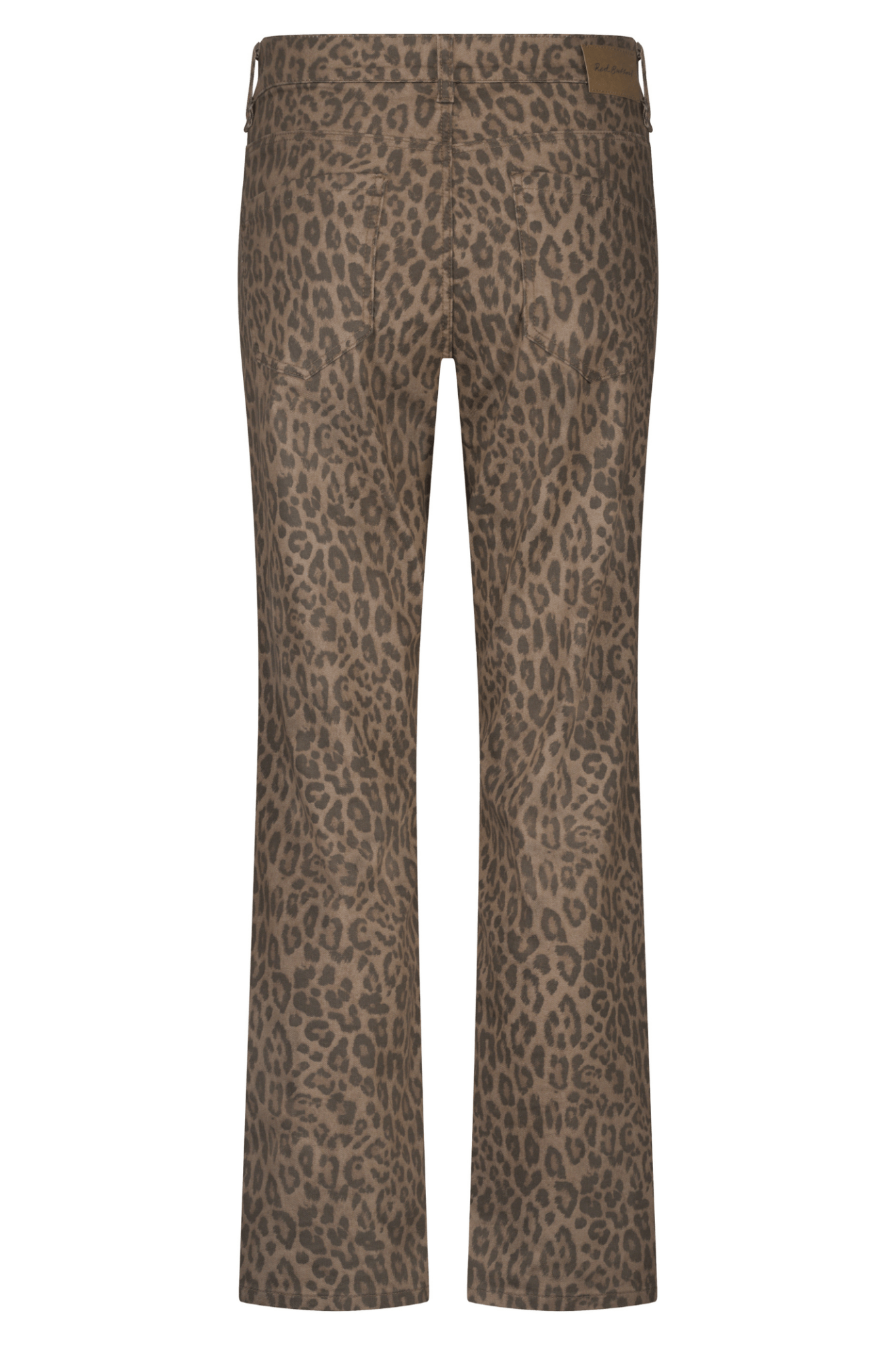 Red Button SRB4716 Kim Leopard Jeans L30 Mid Brown - Dotique - Red Button