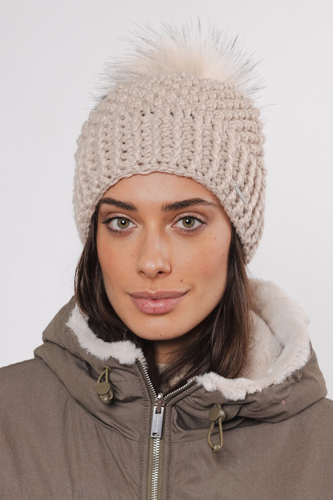Rino & Pelle Kevina 7002412 Beanie Hat Birch