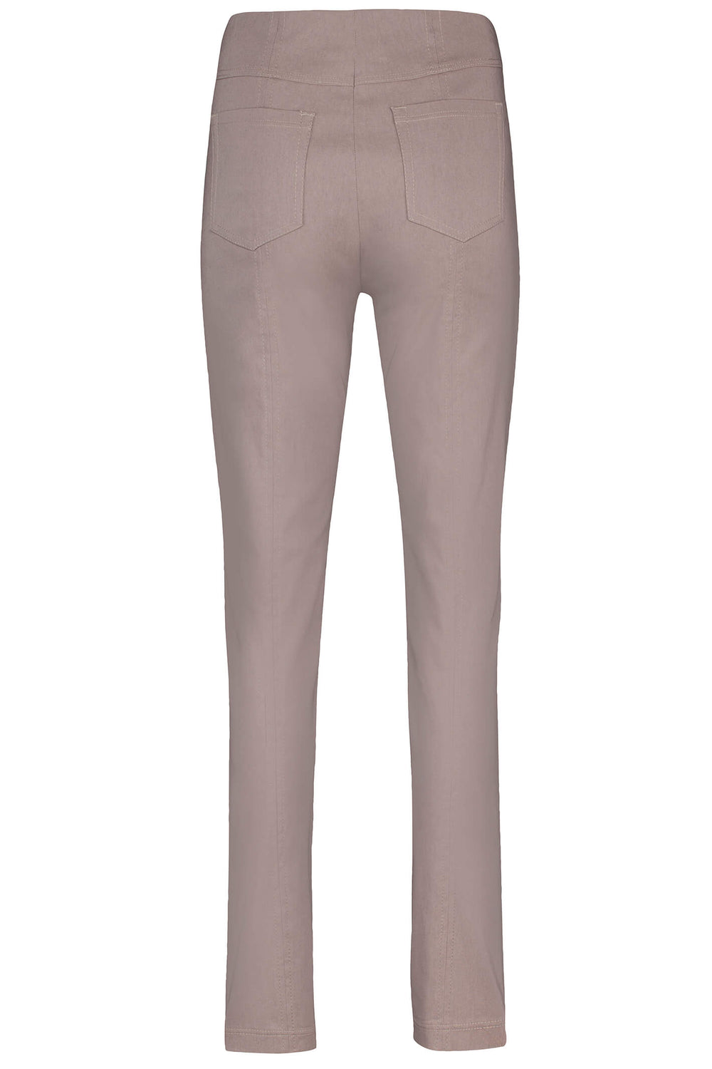 Robell 51559-5499-38 Bella K Almond Petite Trousers (Short 73cm) - Dotique