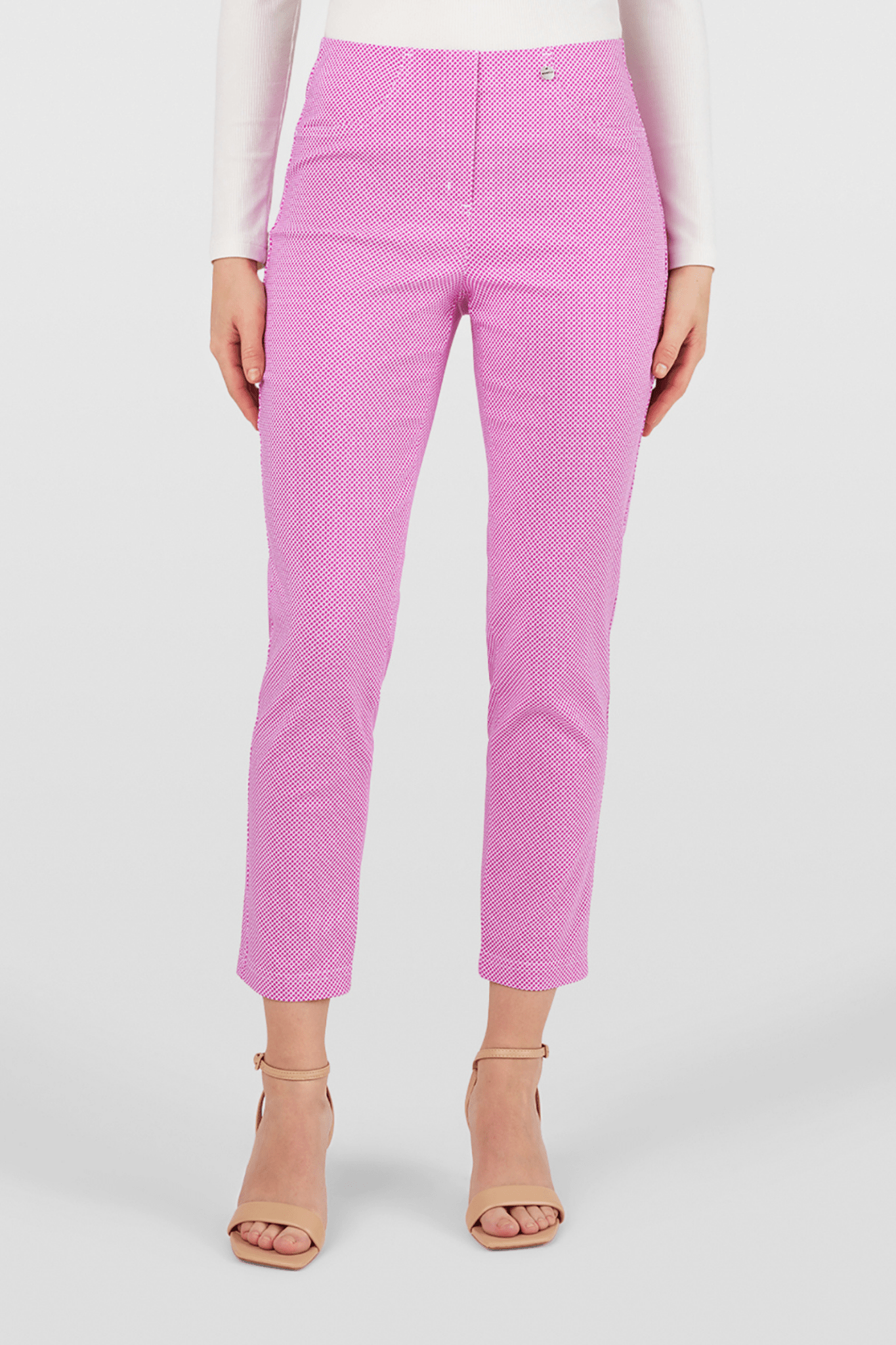 Robell 51560-54736 Bella 09 (68cm) Geometric Print Patterned Trousers - Various Colours