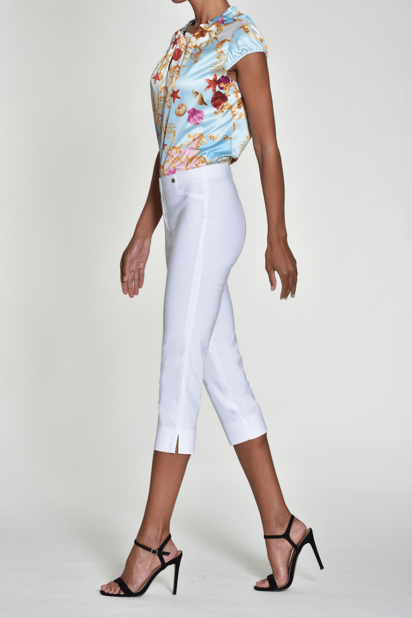 Robell 51636-5499 Rose 07 Crop Trouser (55cm) - Various Colours - Dotique