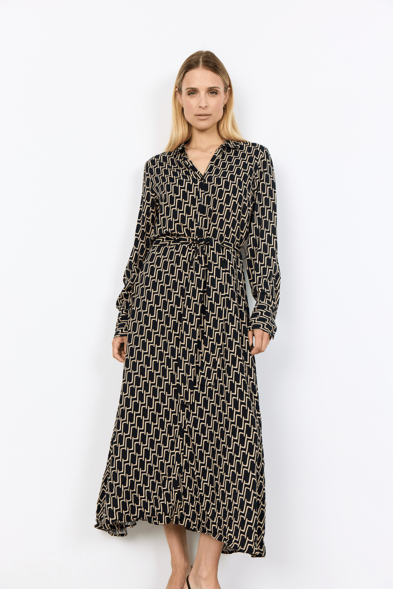 Soya Concept 41374-20 Varla Dress Black Combi