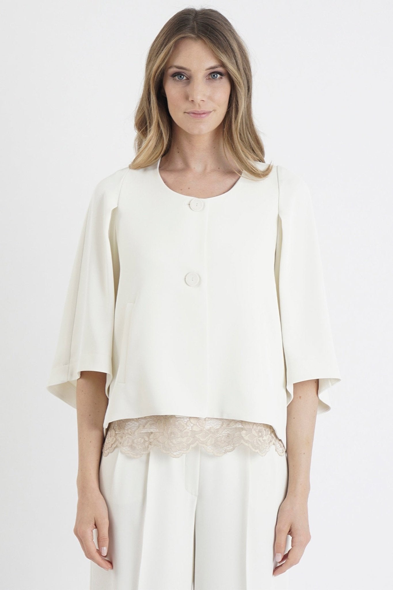 Ten Ways To Be T6055114277 Perseo Beige Jacket - Dotique