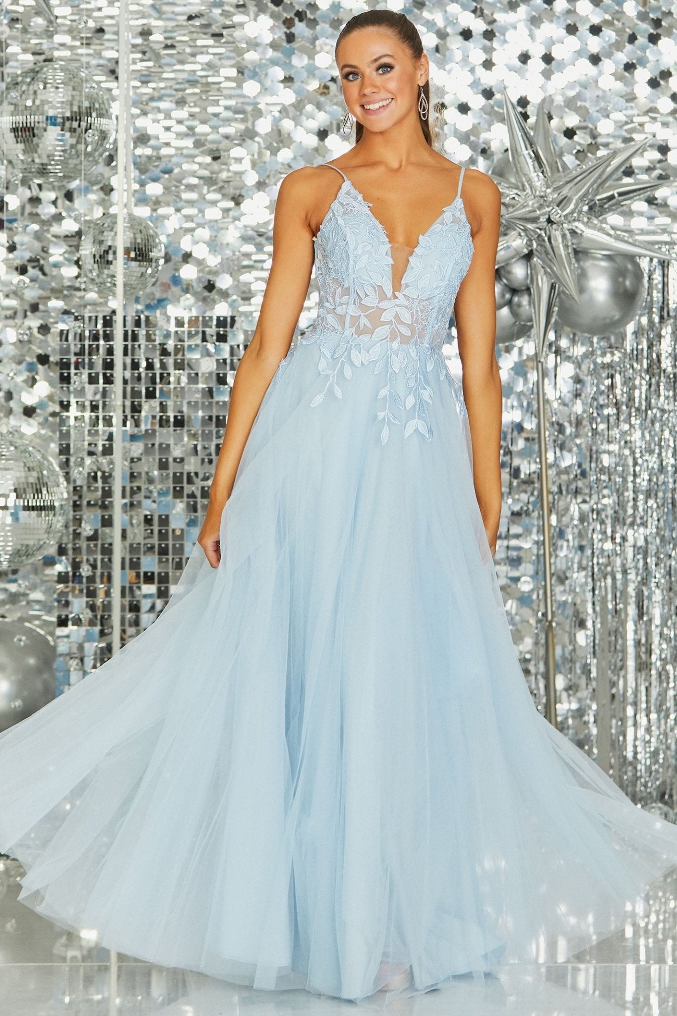 Tiffanys Juliette Pale Blue Prom Dress Dotique Tiffanys Juliette Pale Blue Prom Dress Dotique