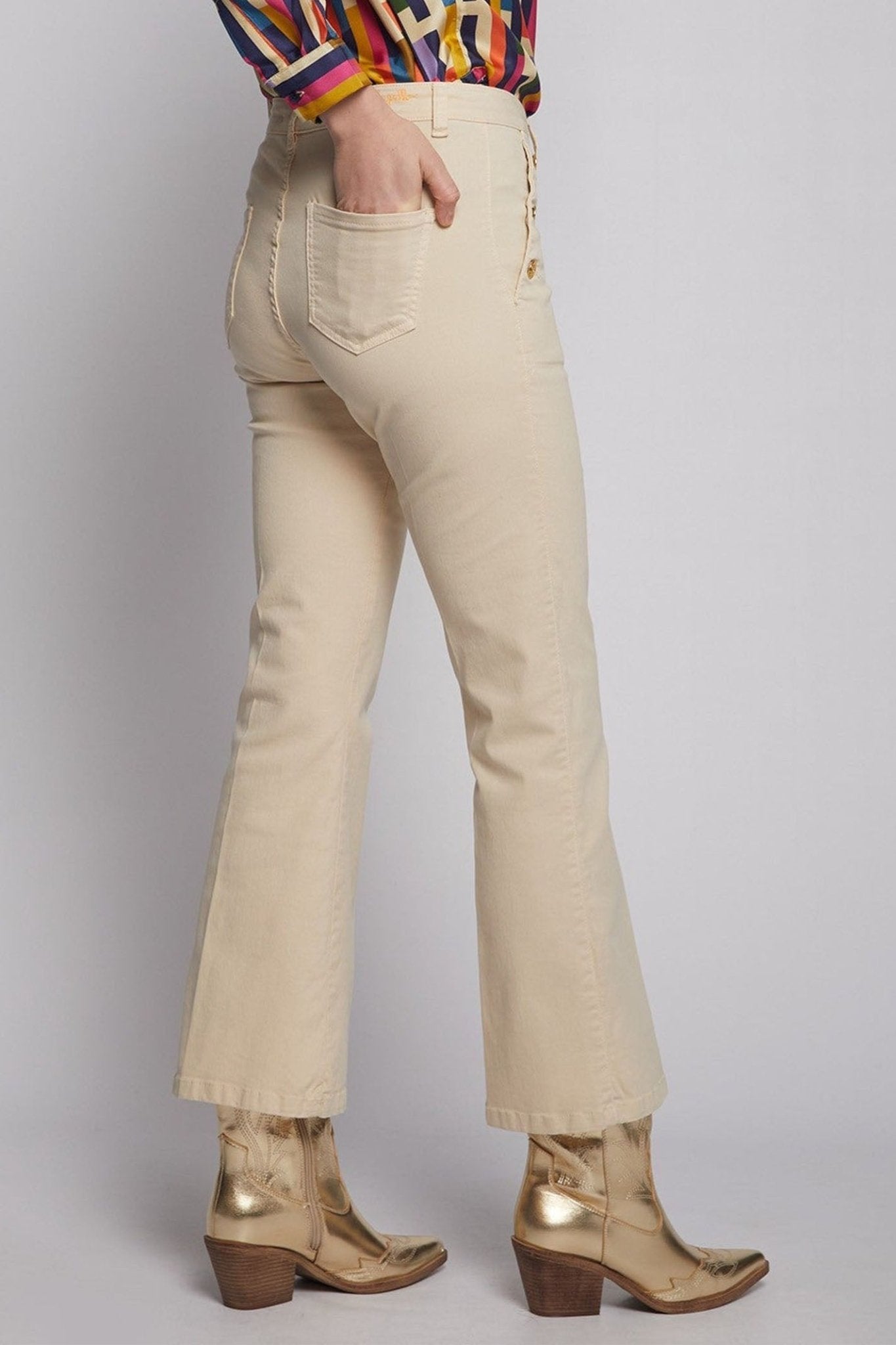 Vilagallo 32080 Dana Crudo Trouser - Dotique - Vilagallo