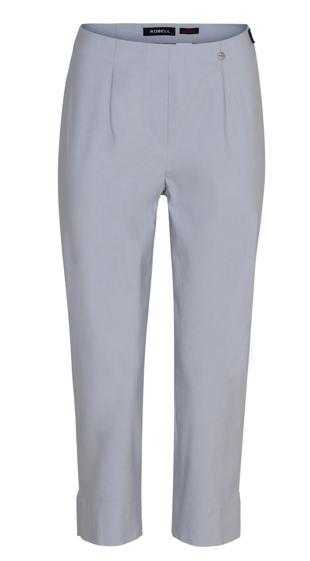 Robell 51576 Marie 07 - Cropped Trouser - Light Grey (920) Front | Dotique