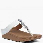 FitFlop Fino White Circle  side 3